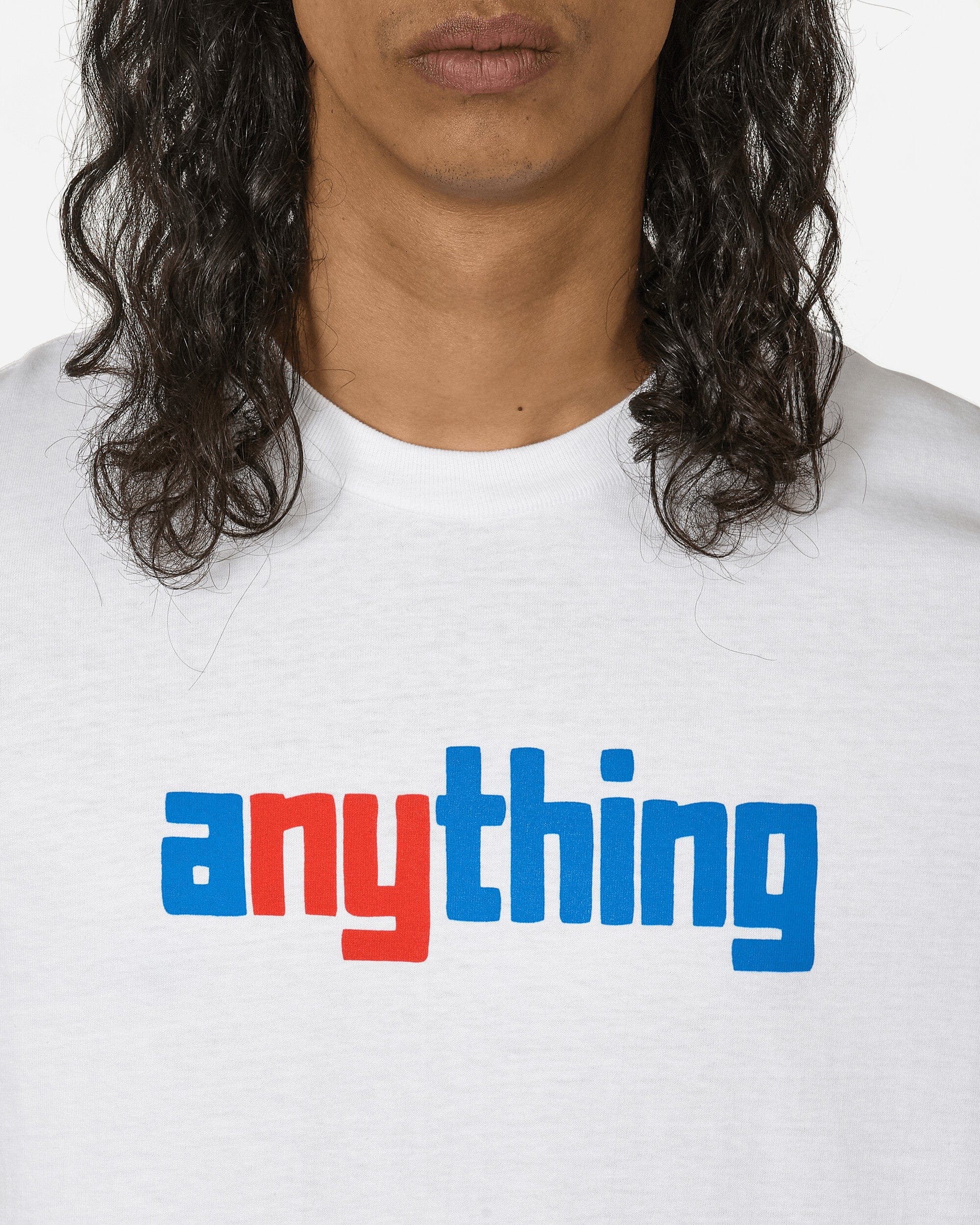 Anything Speedball Logo T - Shirt White