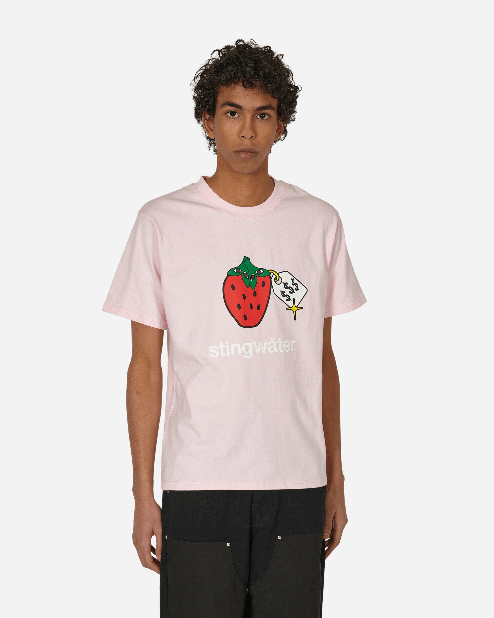 Stingwater Very Speshal Organic Strawberry T - Shirt Pink