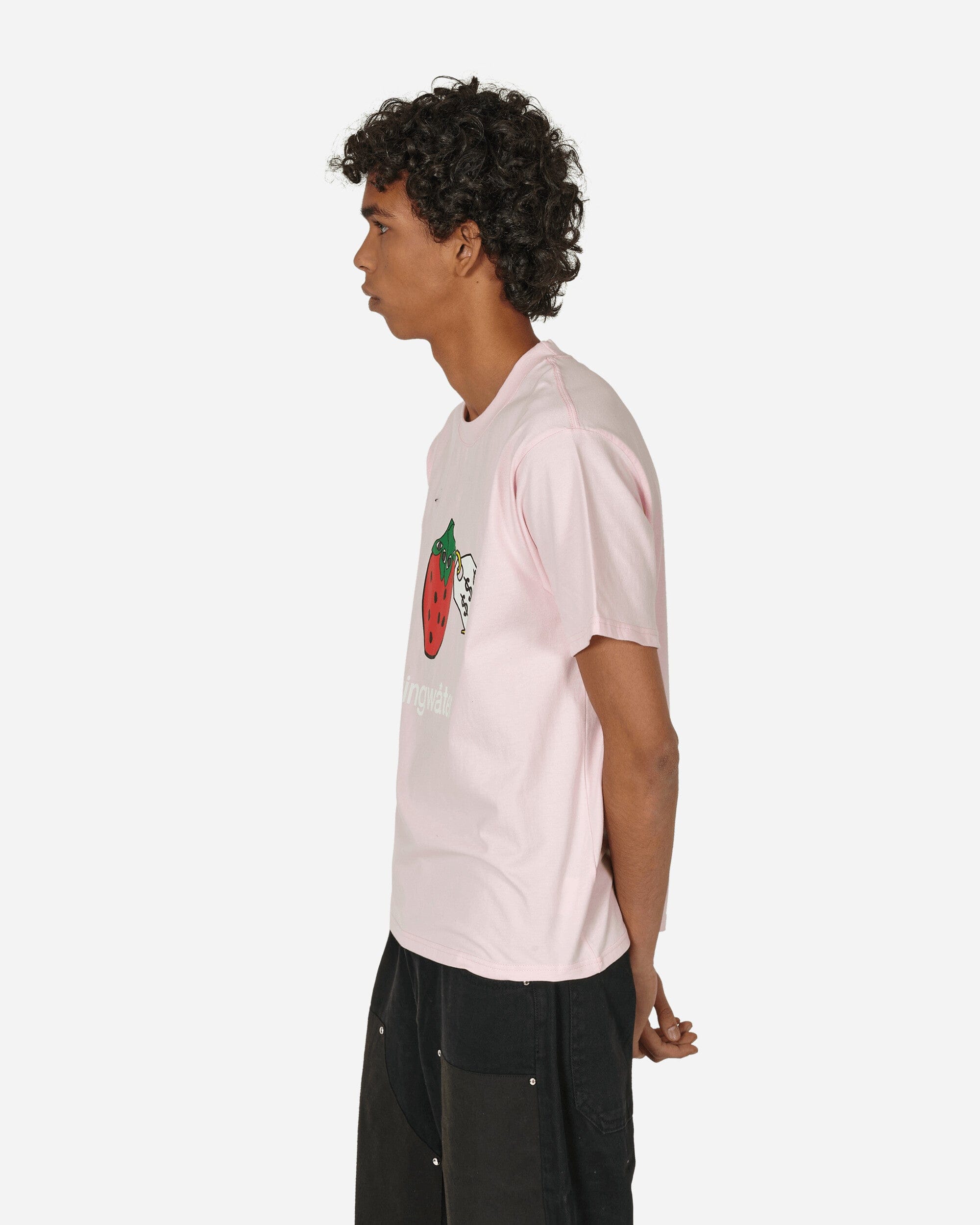 Stingwater Very Speshal Organic Strawberry T - Shirt Pink