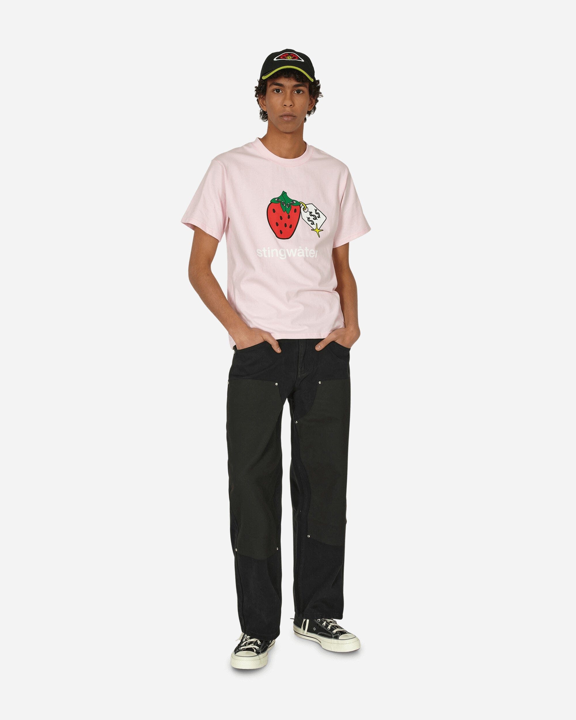 Stingwater Very Speshal Organic Strawberry T - Shirt Pink