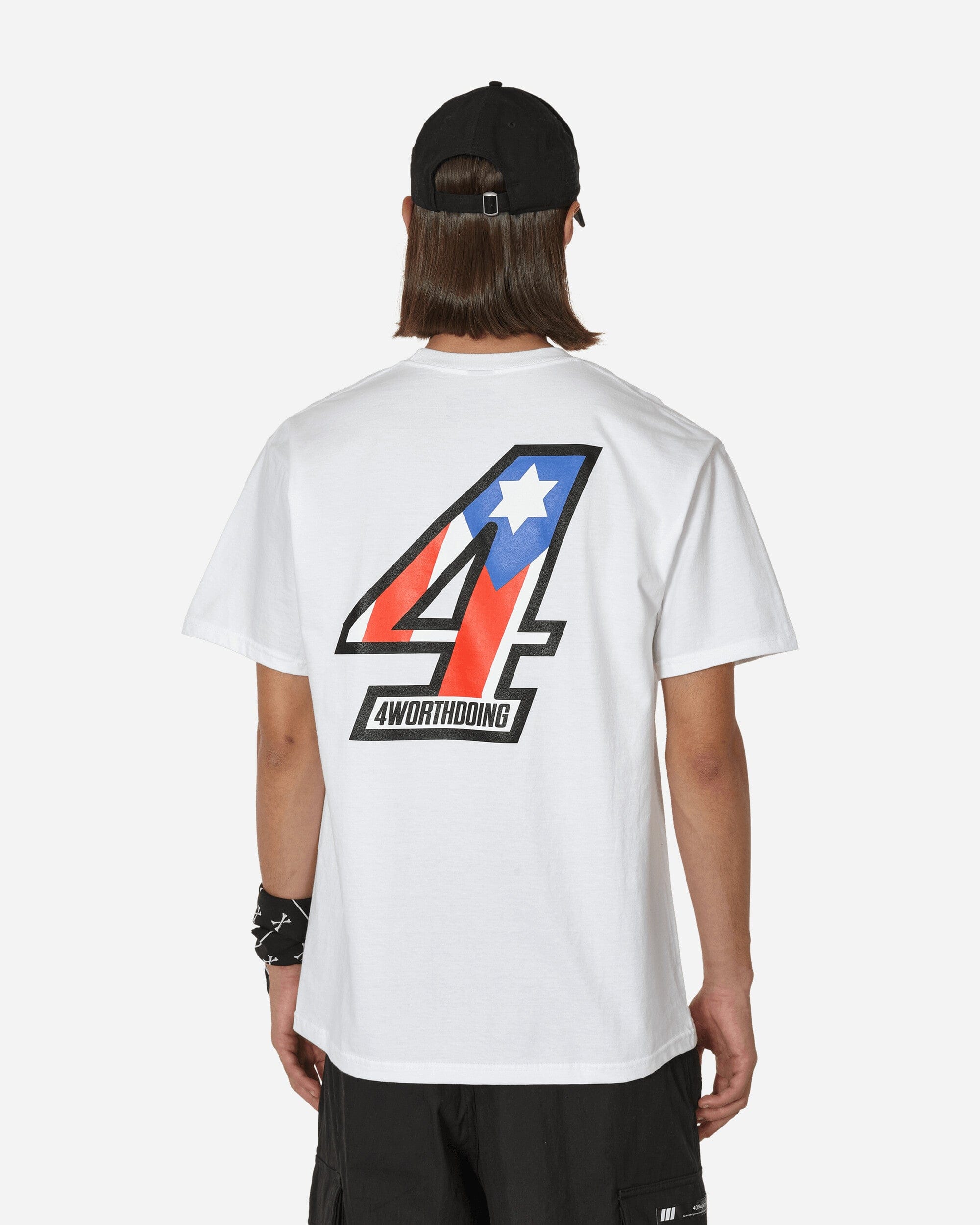 4 Worth Doing 4x2 T - Shirt White