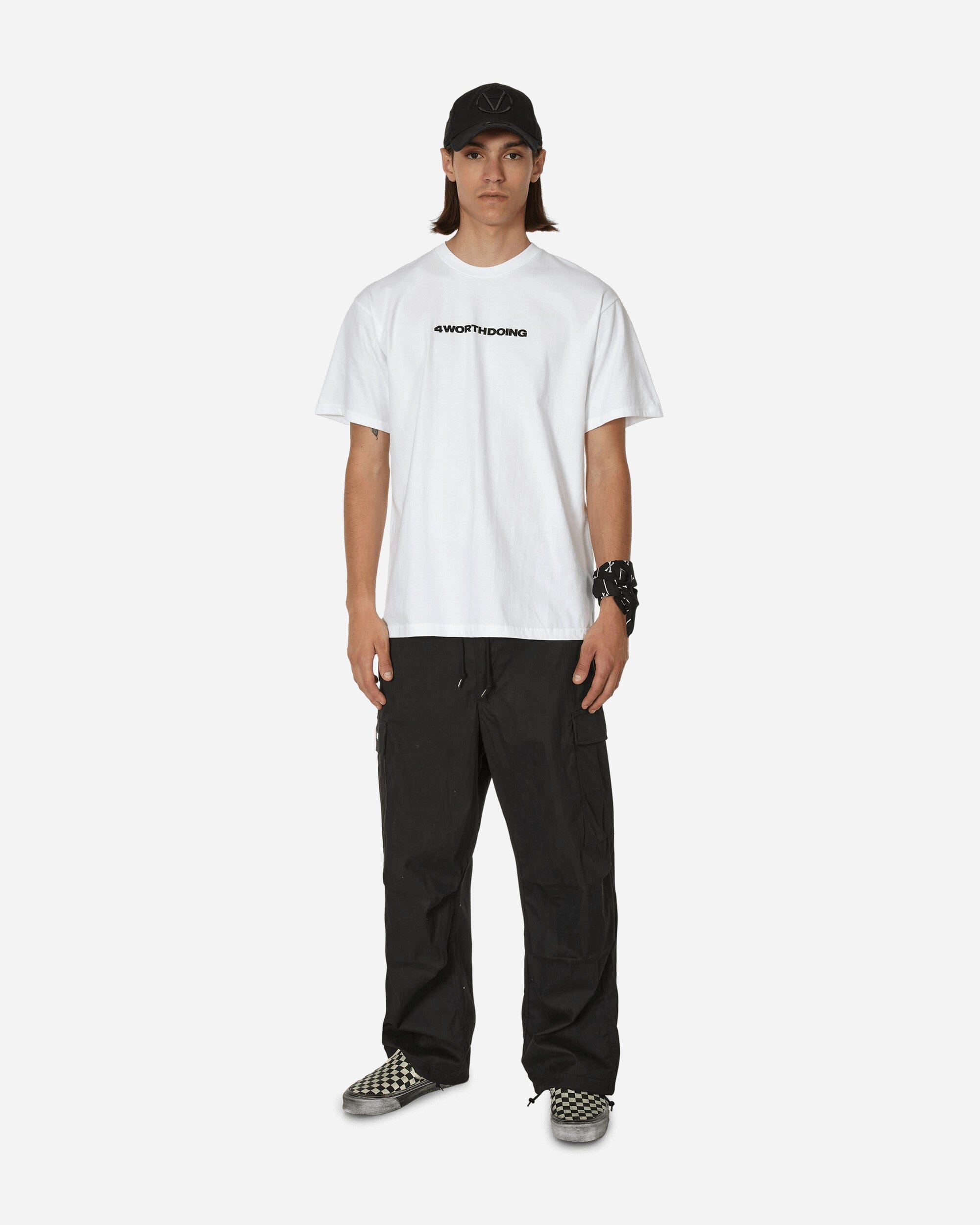4 Worth Doing 4x2 T - Shirt White