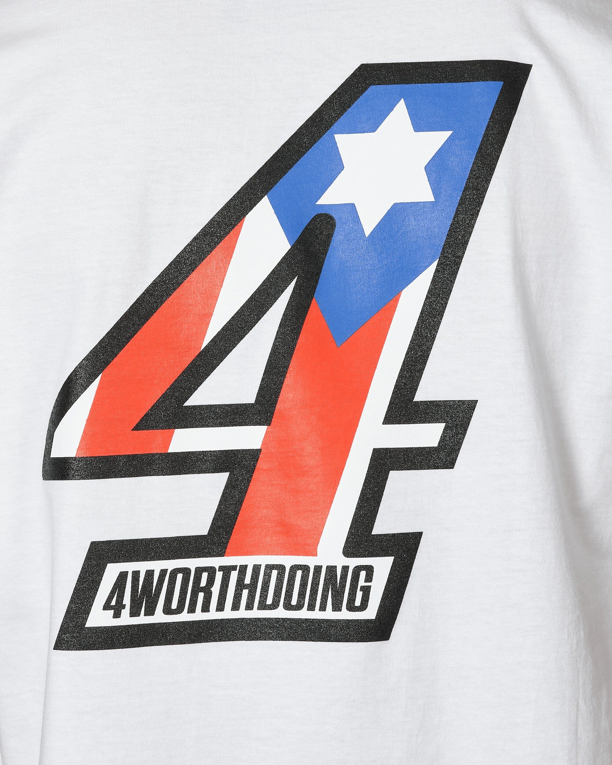 4 Worth Doing 4x2 T - Shirt White