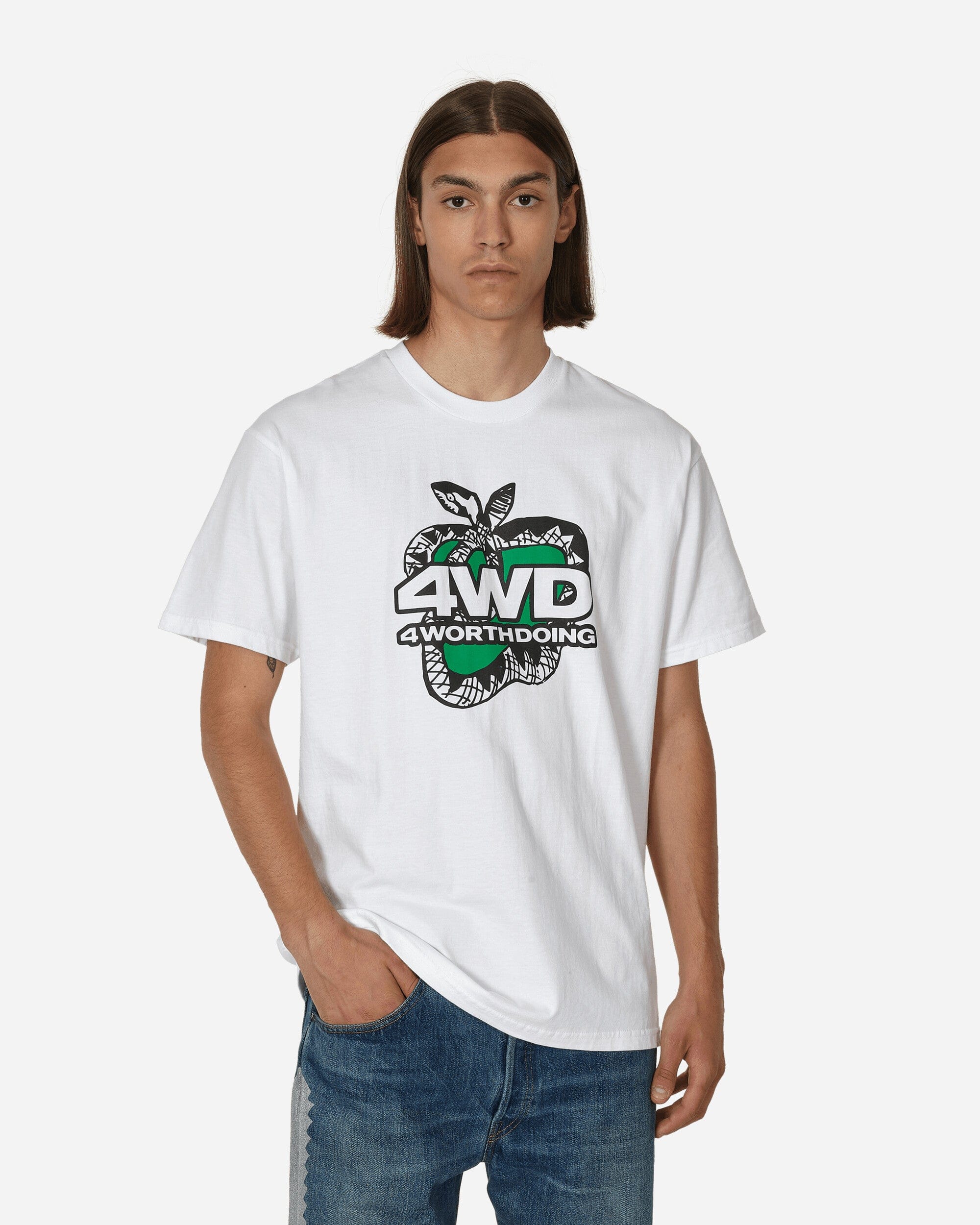 4 Worth Doing Snake City T - Shirt White