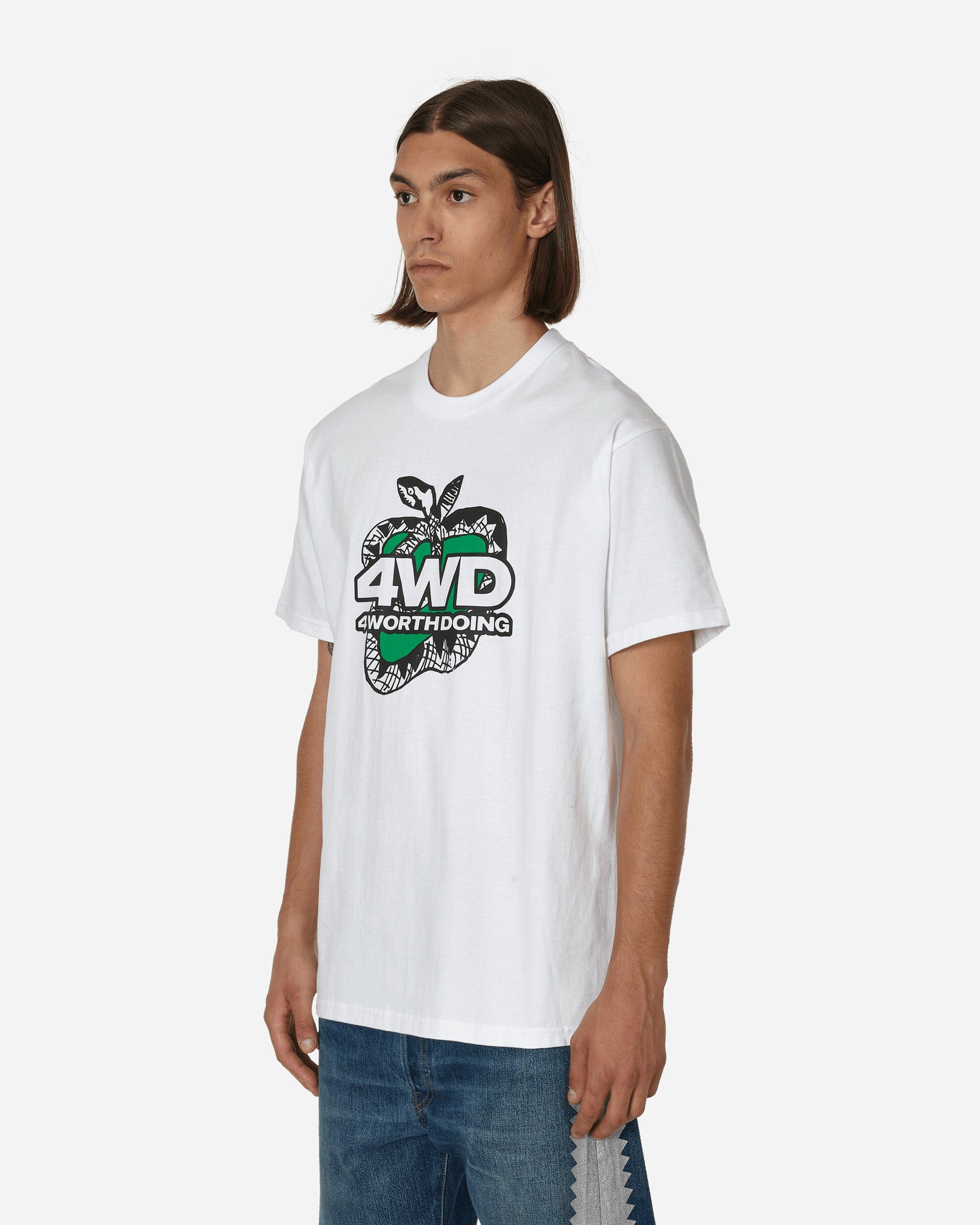 4 Worth Doing Snake City T - Shirt White