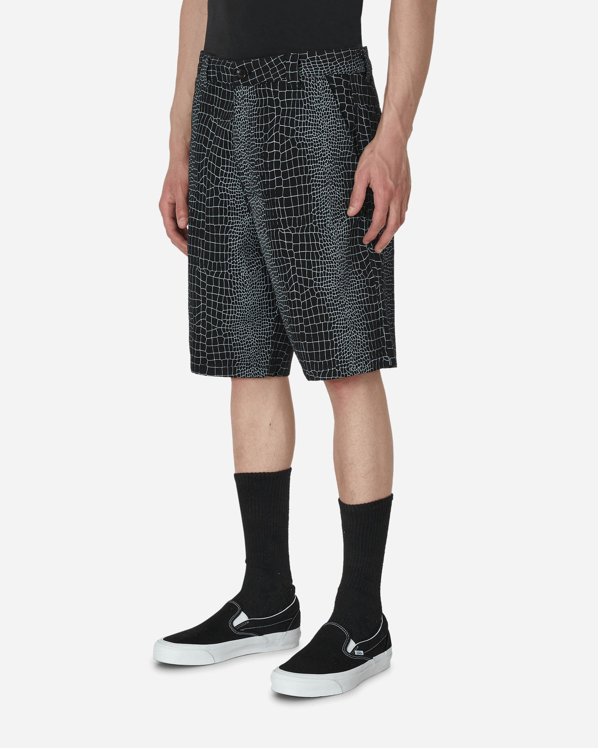 Fucking Awesome Crocodile Shorts Black