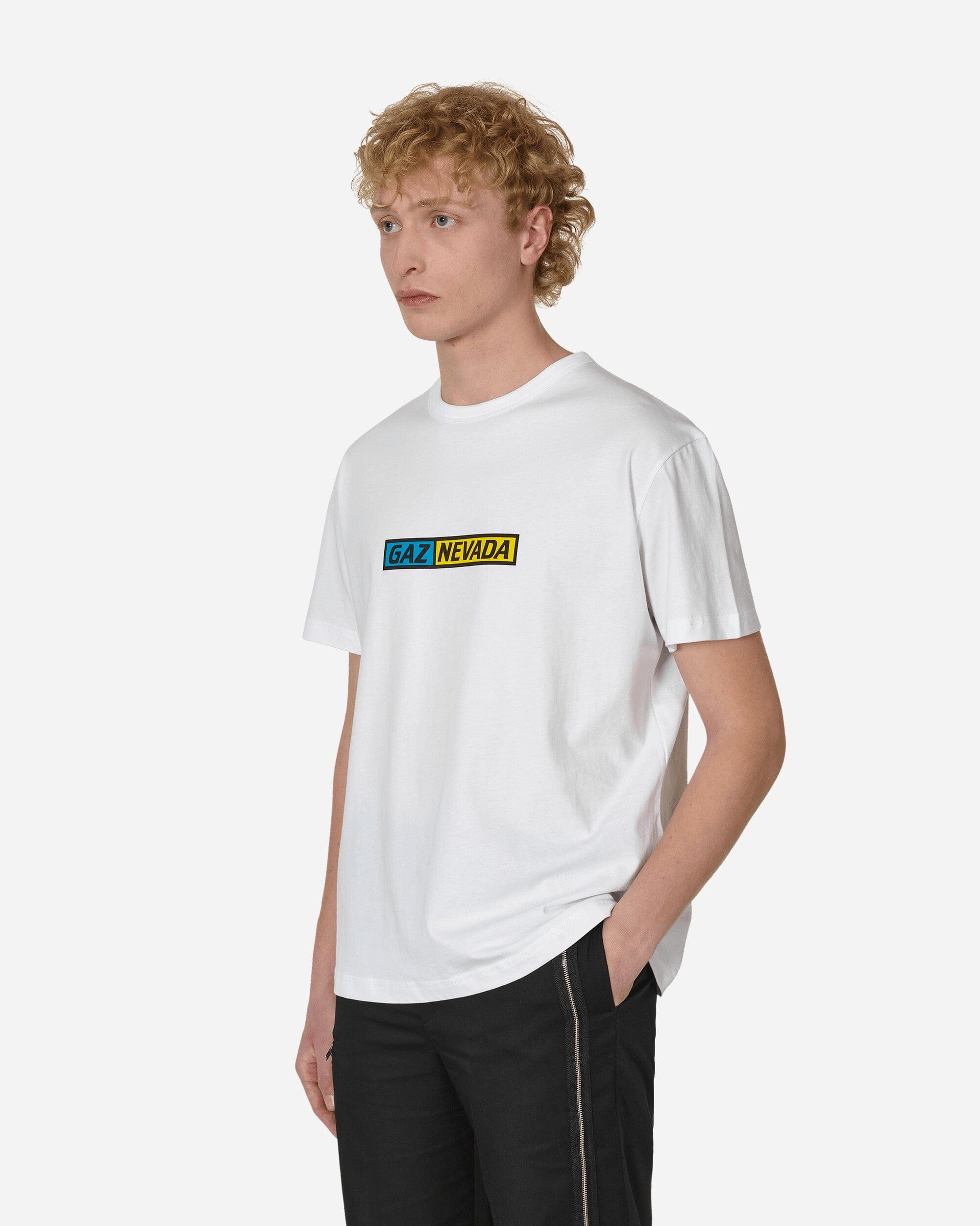 WHITE* Gaznevada Graphic T - Shirt White