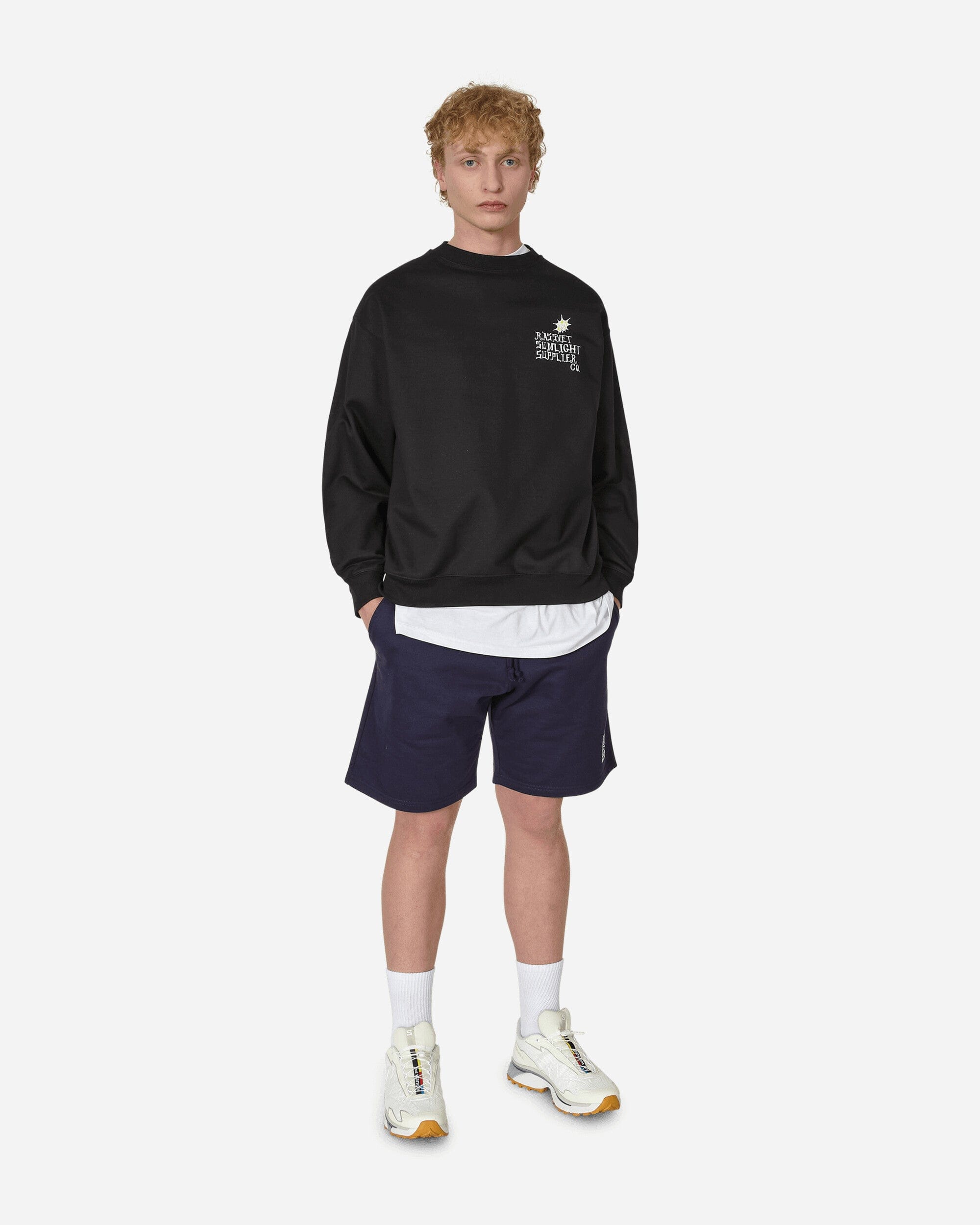 Paccbet Sunlight Supplier Crewneck Sweatshirt Black