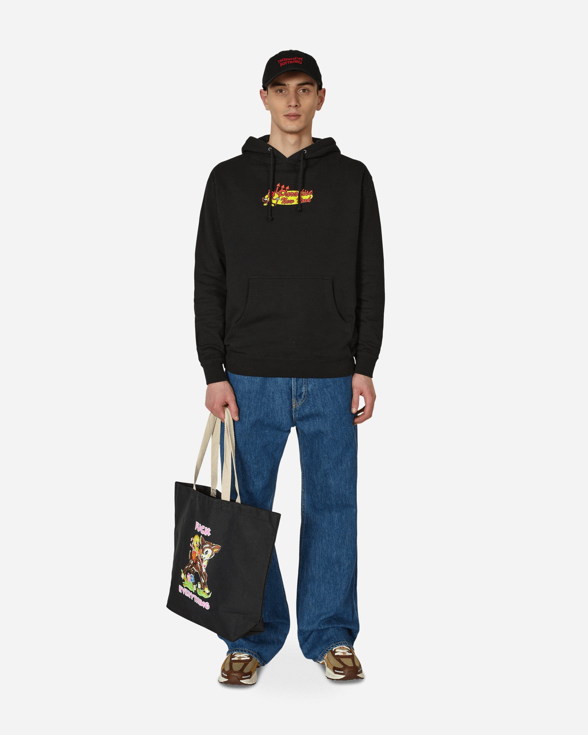 Paradis3 Industries Hooded Sweatshirt Black