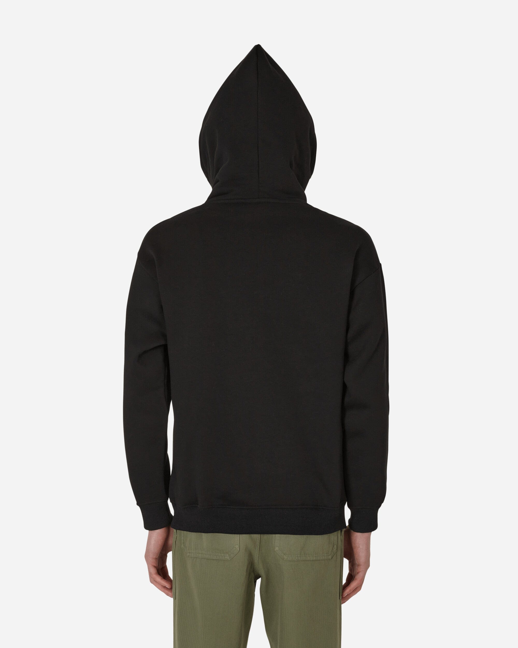 Fucking Awesome Outline Drip Hooded Sweatshirt Black