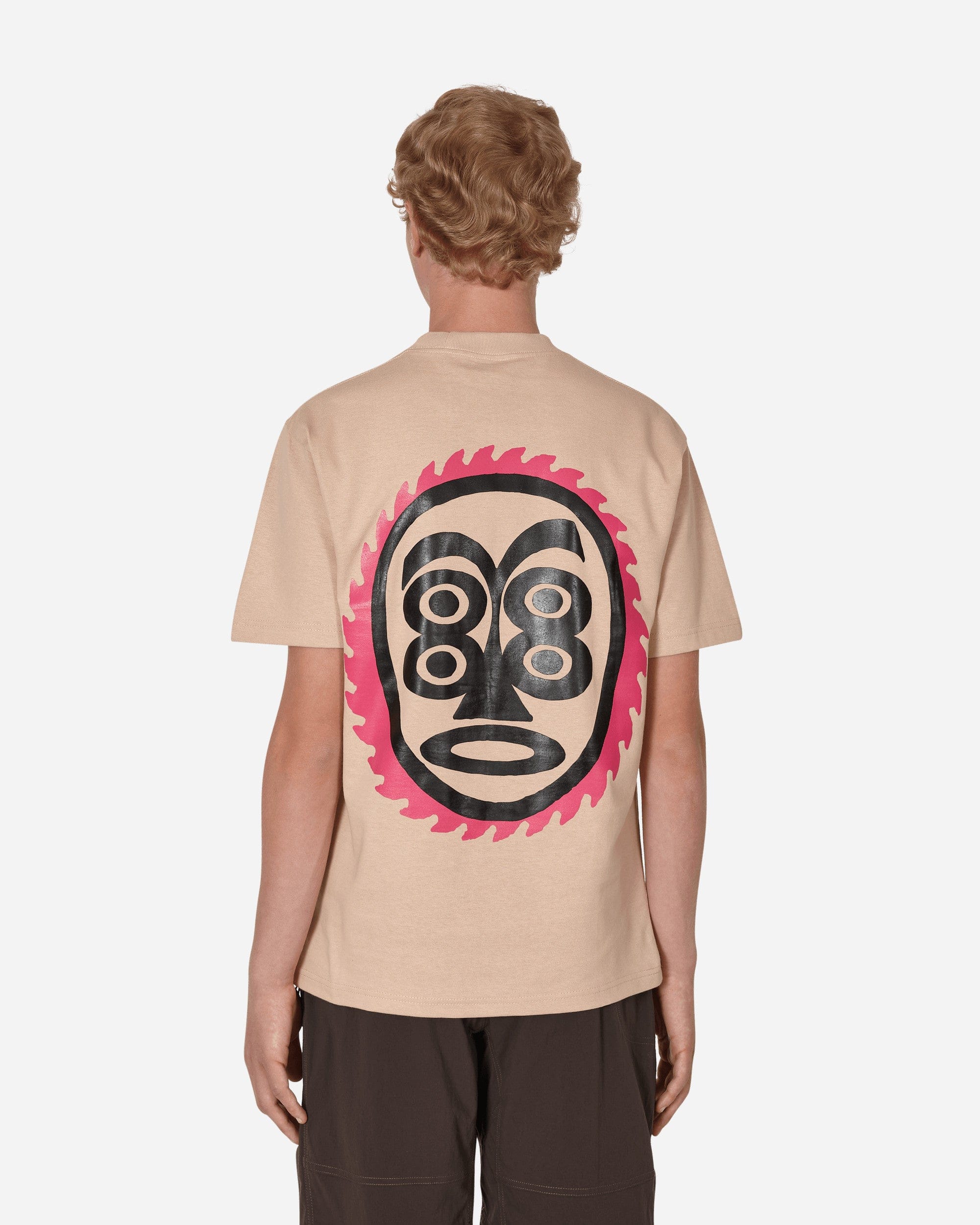 Domestik Possessed T - Shirt Beige