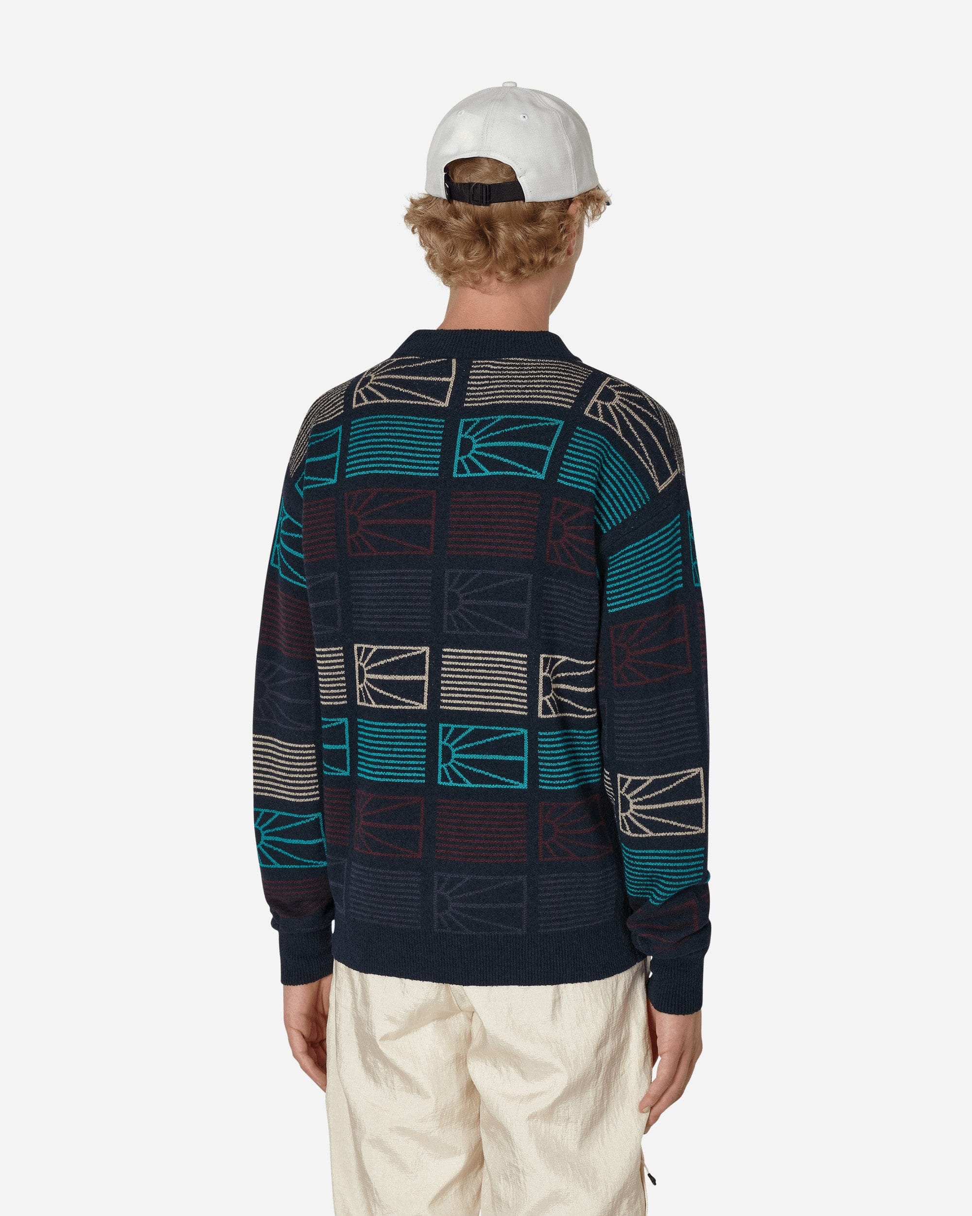 Paccbet Logo Crewneck Sweater Blue