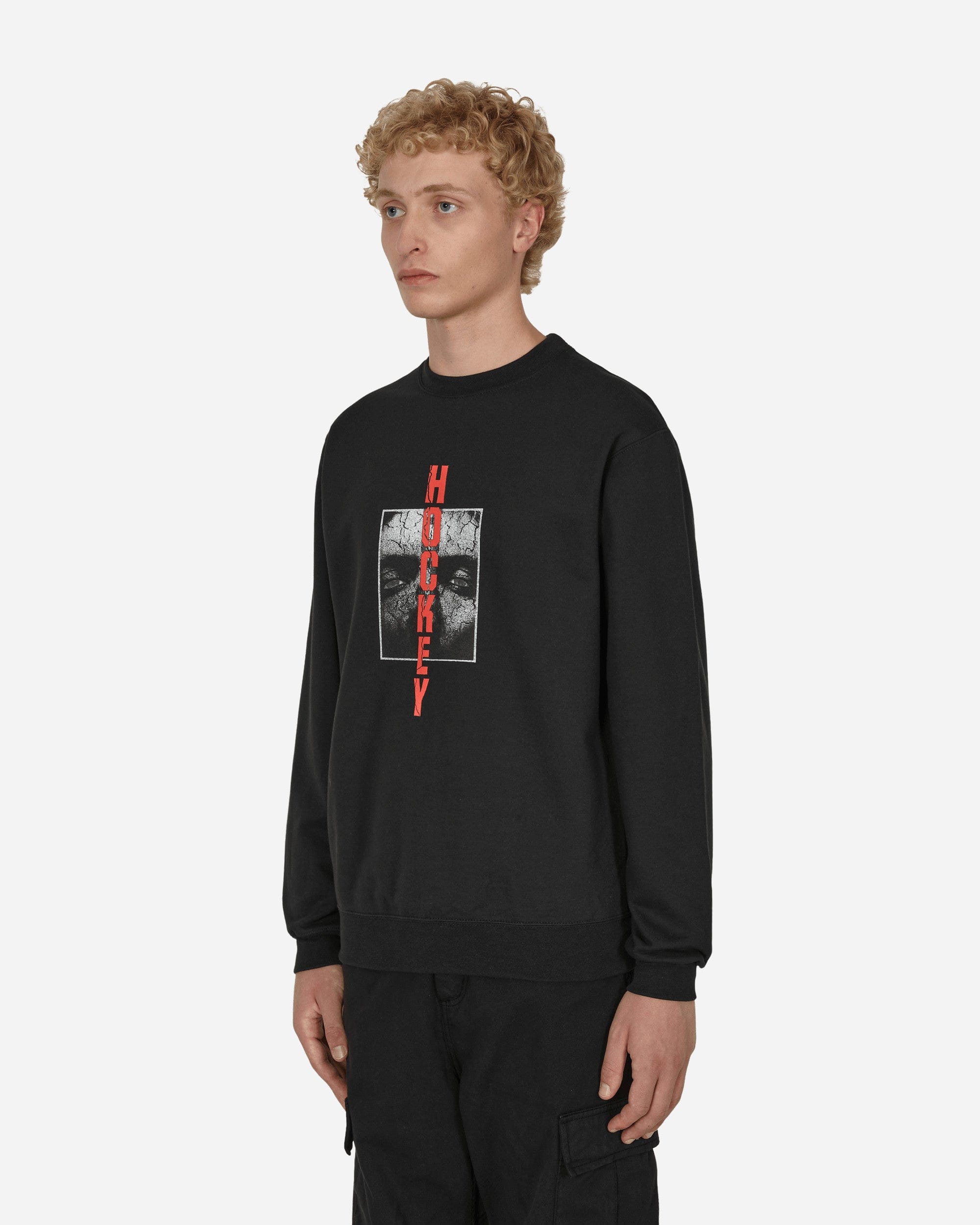 Hockey Scorched Earth Crewneck Sweatshirt Black
