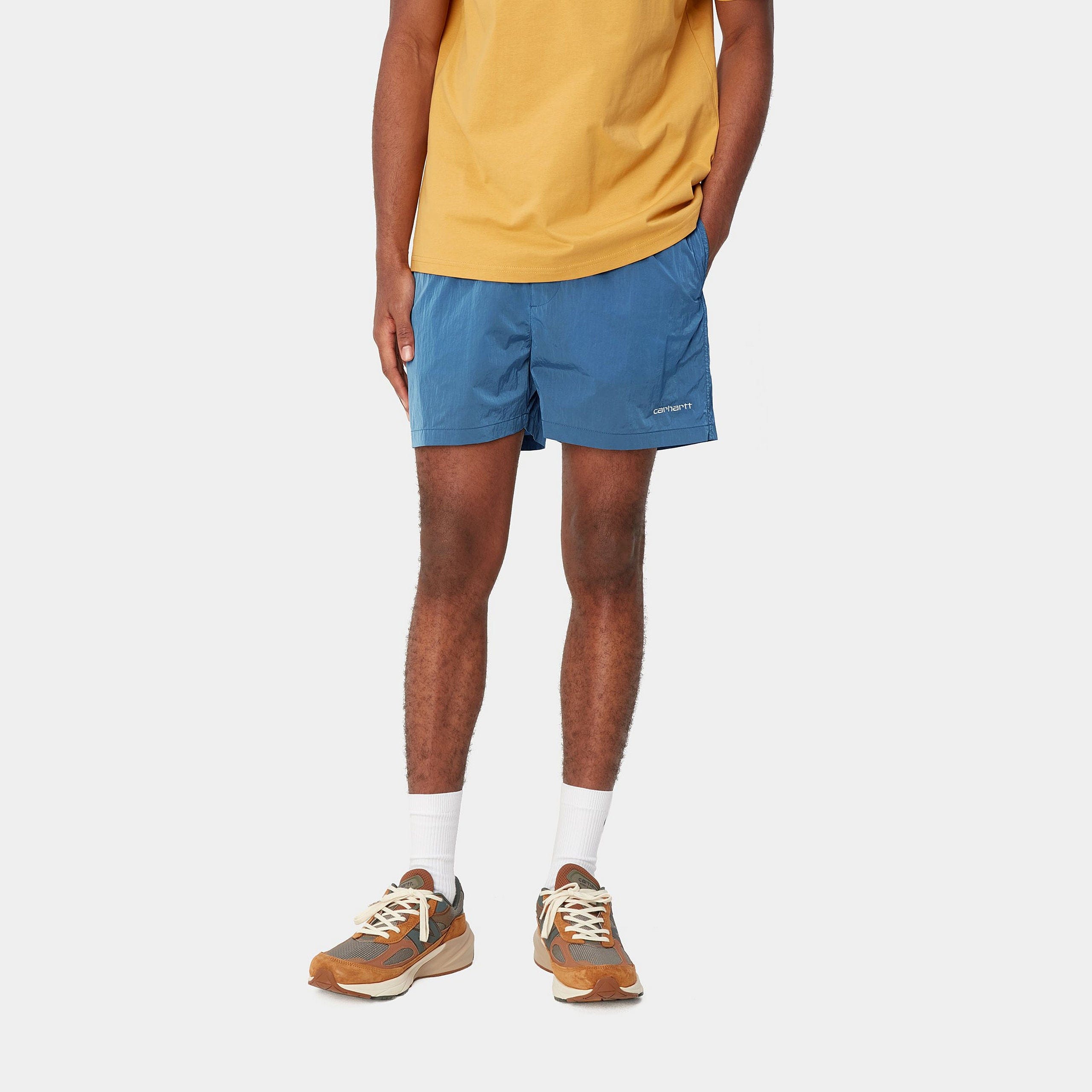Carhartt Work In Progress Carhartt WIP Tobes Swim Trunks - Sorrent / White