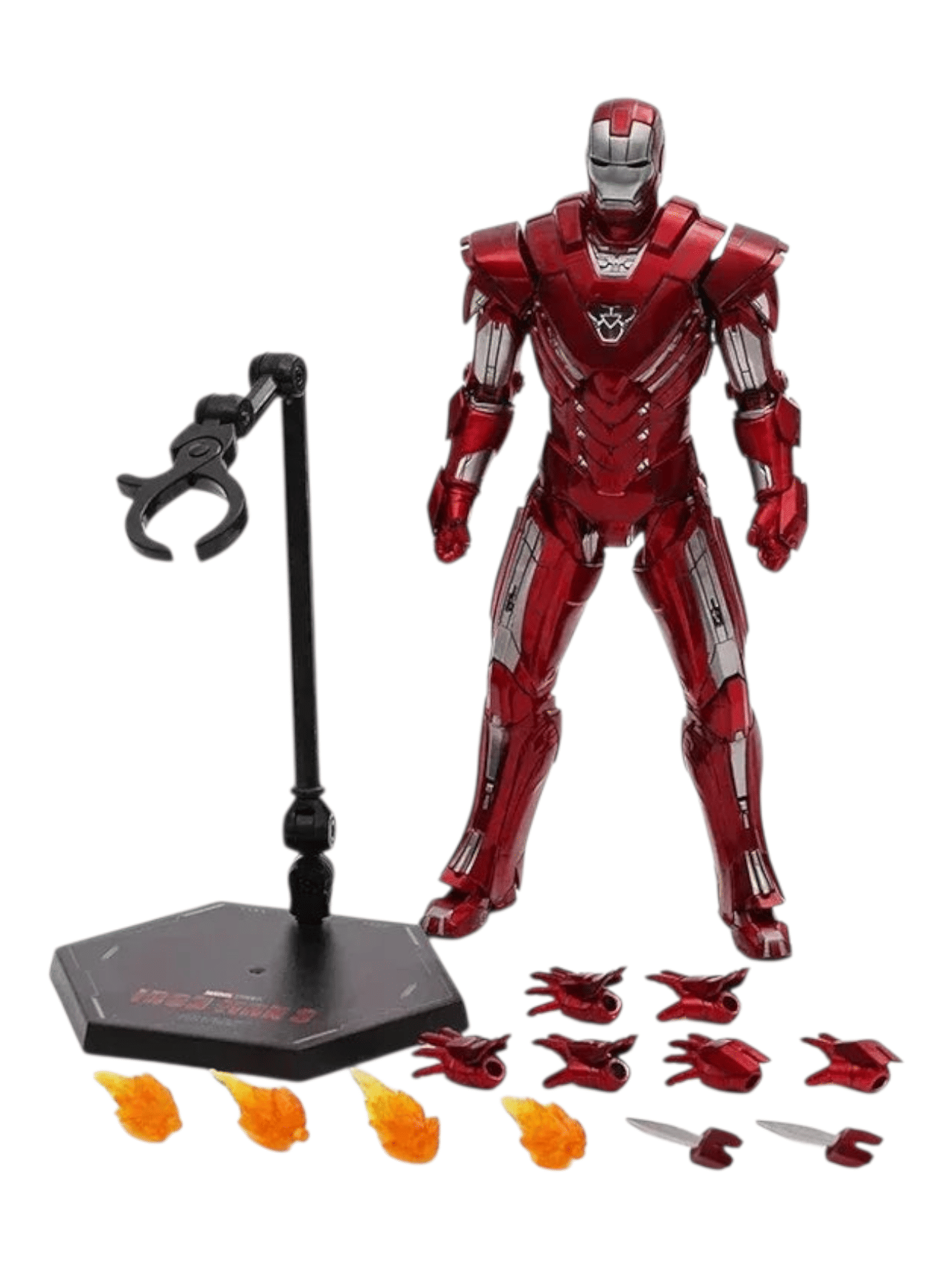 ZD Toys Iron Man Mark 33 Action Figure - Marvel Studio Infinity Saga 1:10 Scale