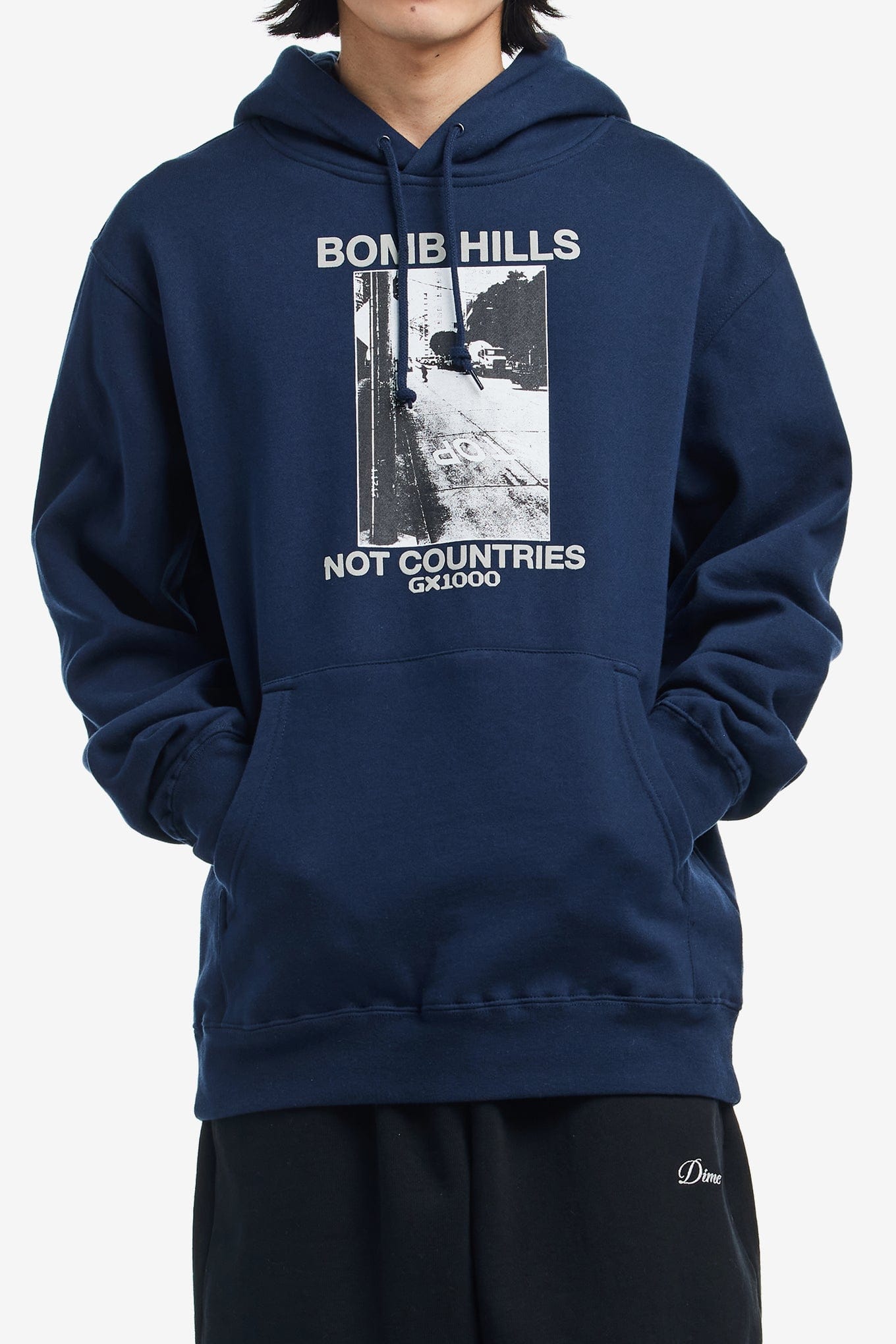 Gx1000 BOMB HILLS NOT COUNTRIES HOODIE