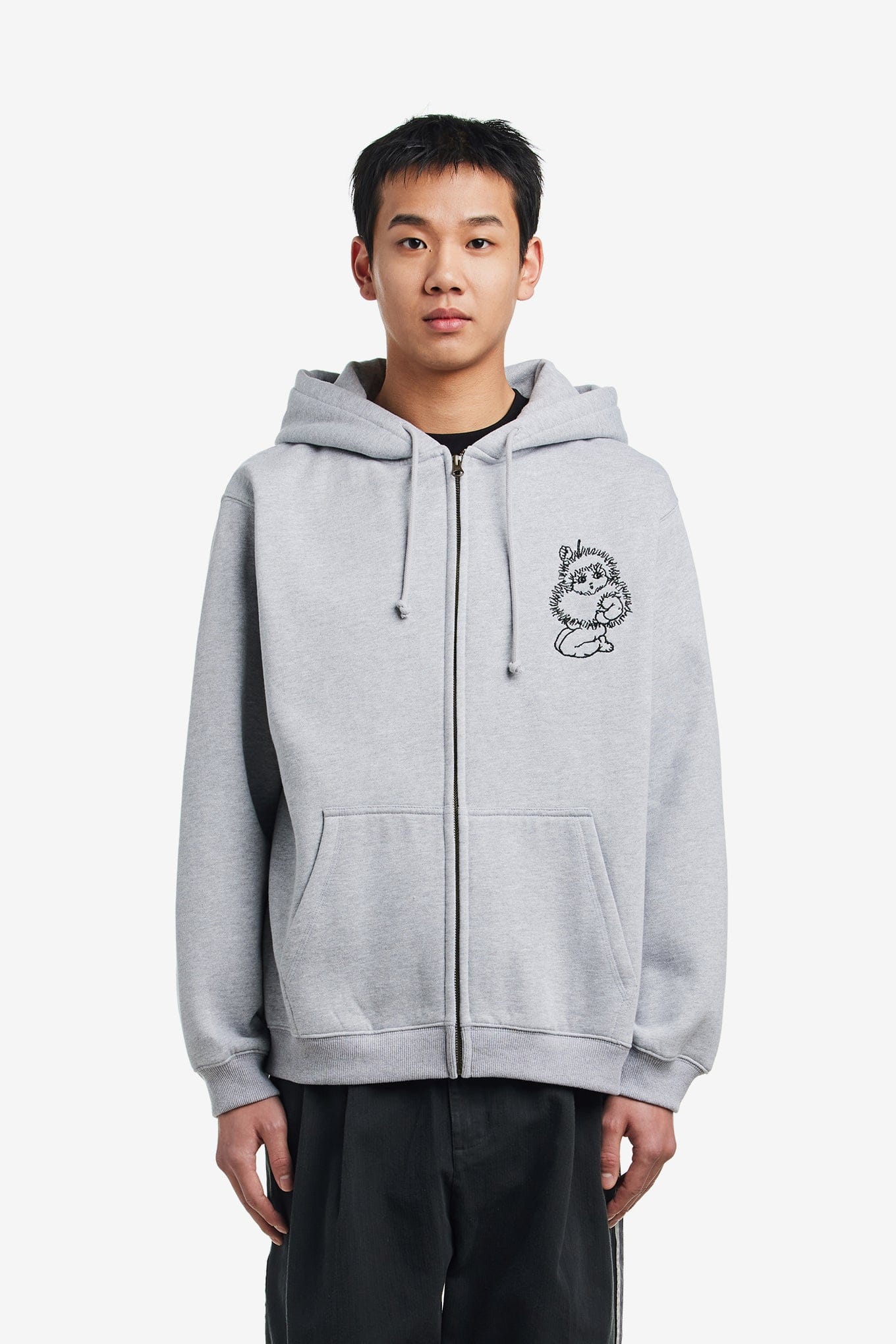 PASS PORT WEBBED BED ZIP HOODIE