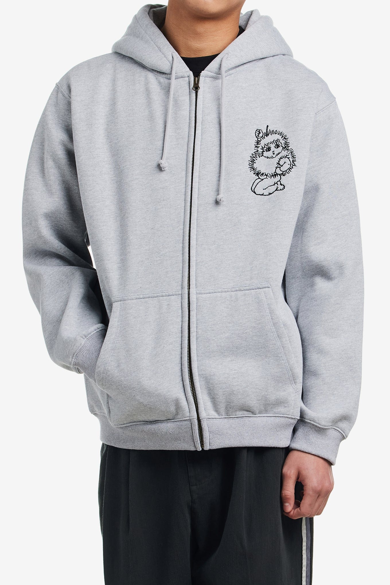PASS PORT WEBBED BED ZIP HOODIE
