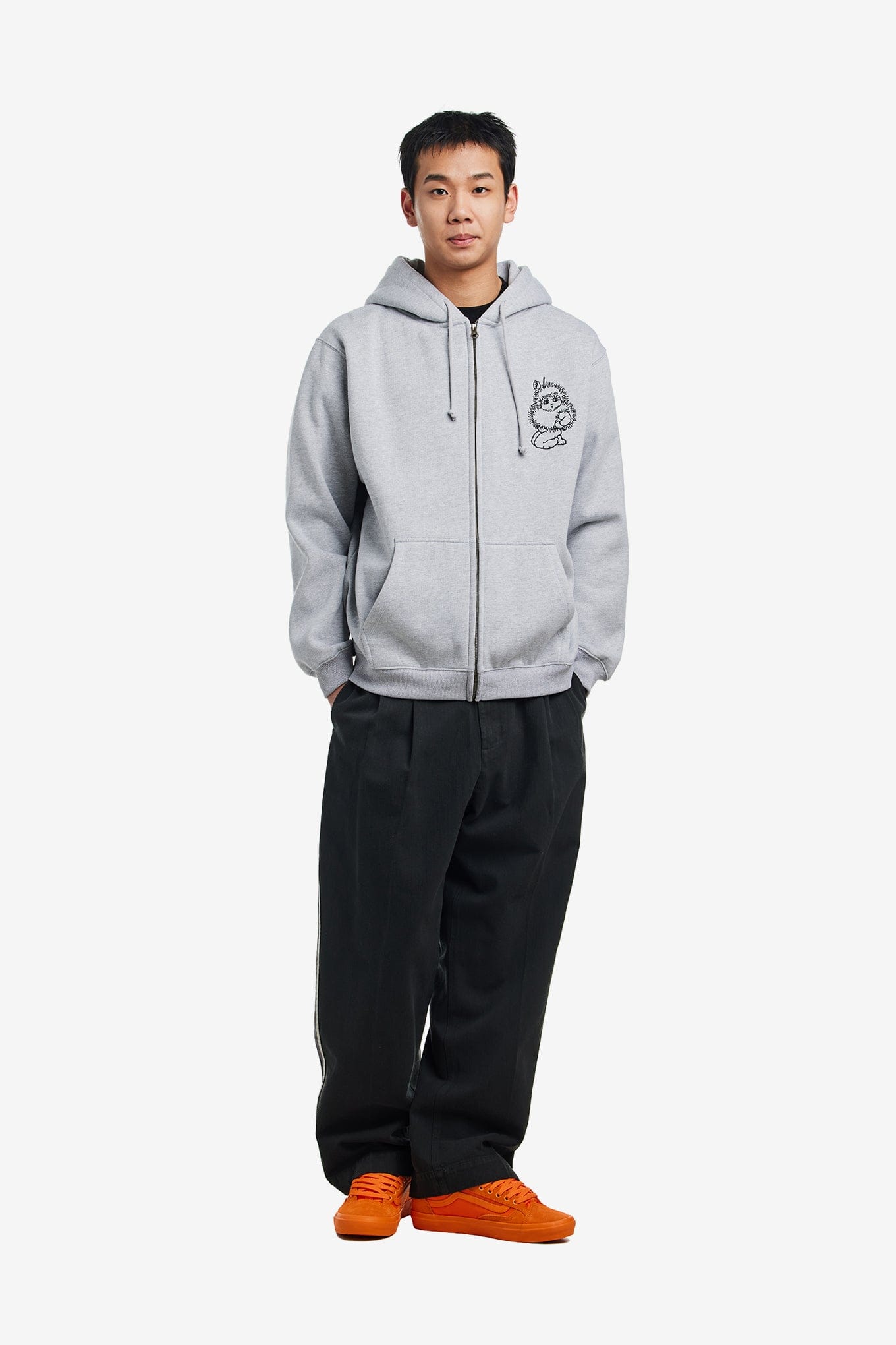 PASS PORT WEBBED BED ZIP HOODIE