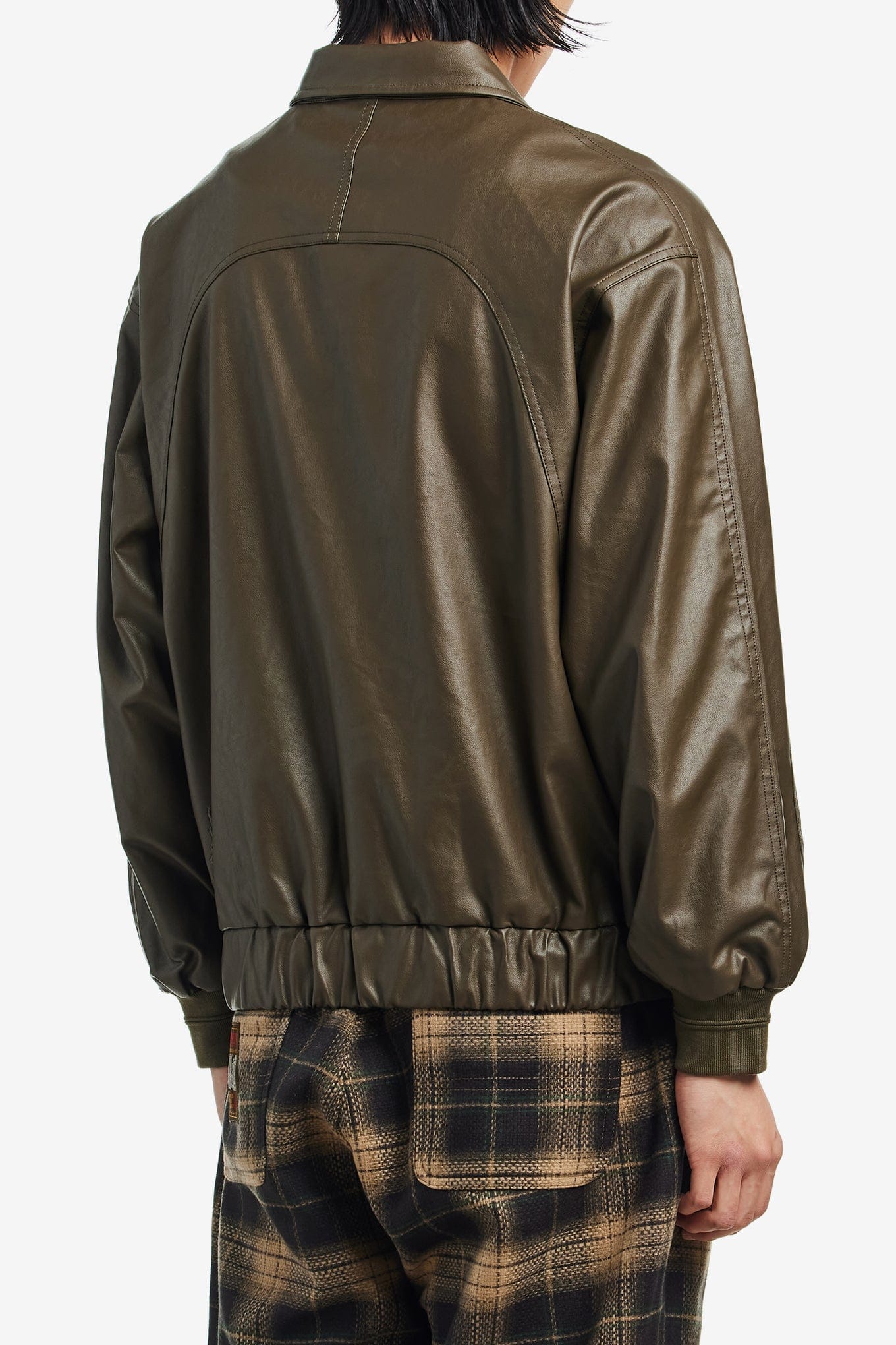 Evisen POSTMAN FAUX LEATHER JACKET
