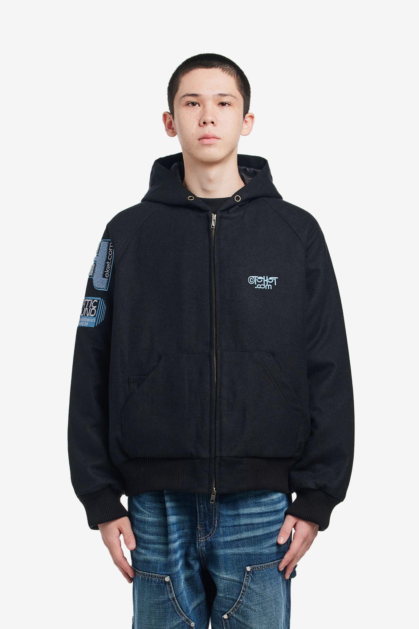 TEKET STATIC SOUND VARSITY JACKET