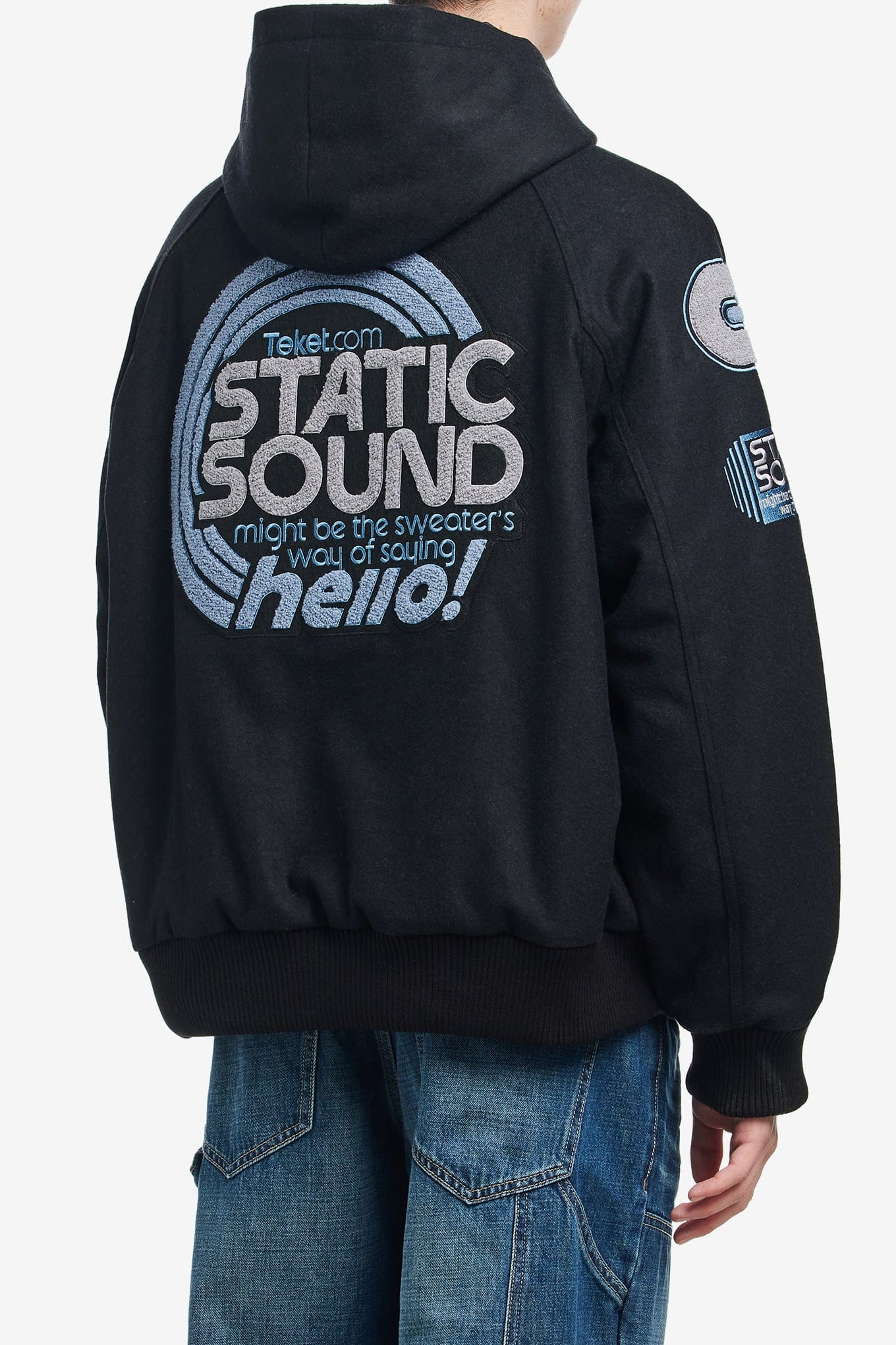 TEKET STATIC SOUND VARSITY JACKET