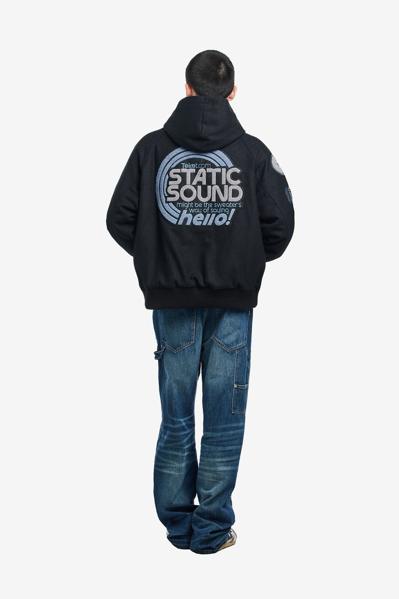 TEKET STATIC SOUND VARSITY JACKET