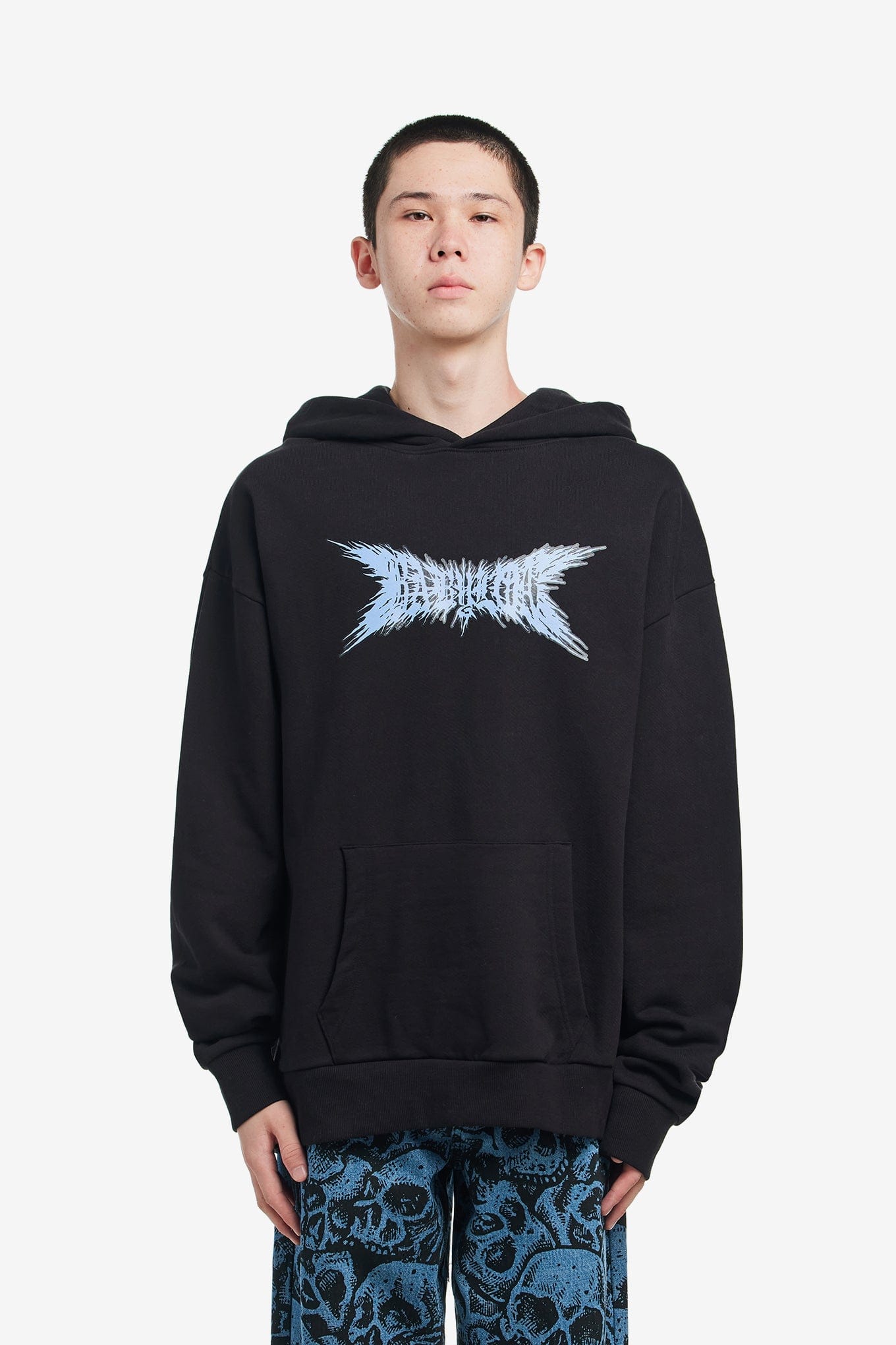 Babylon BB BLACK METAL HOODIE