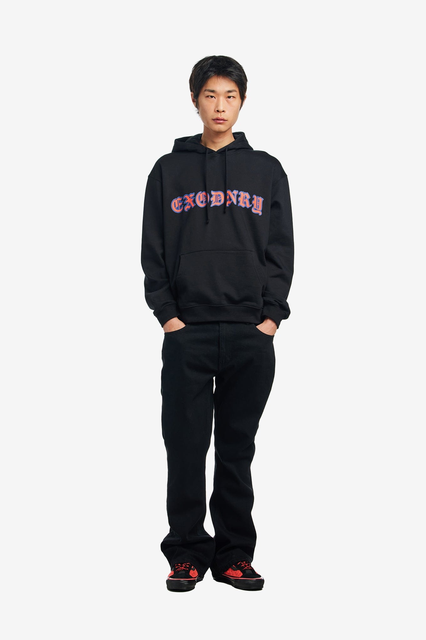 Extraordinary BLACKLETTER II HOODIE