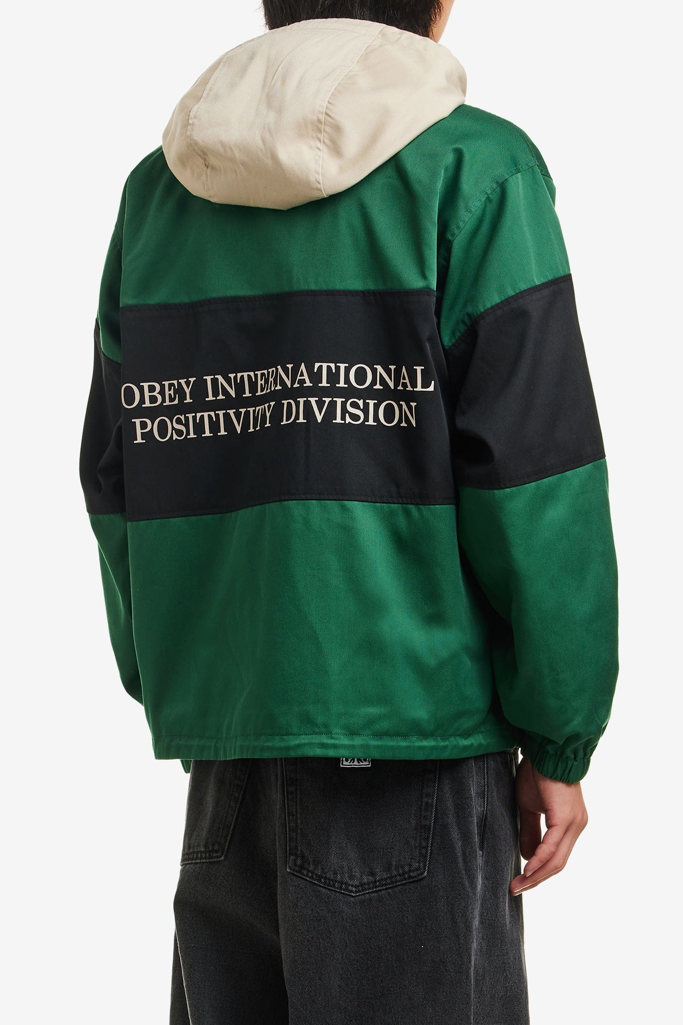 OBEY x JANGSU SPORTS JACKET