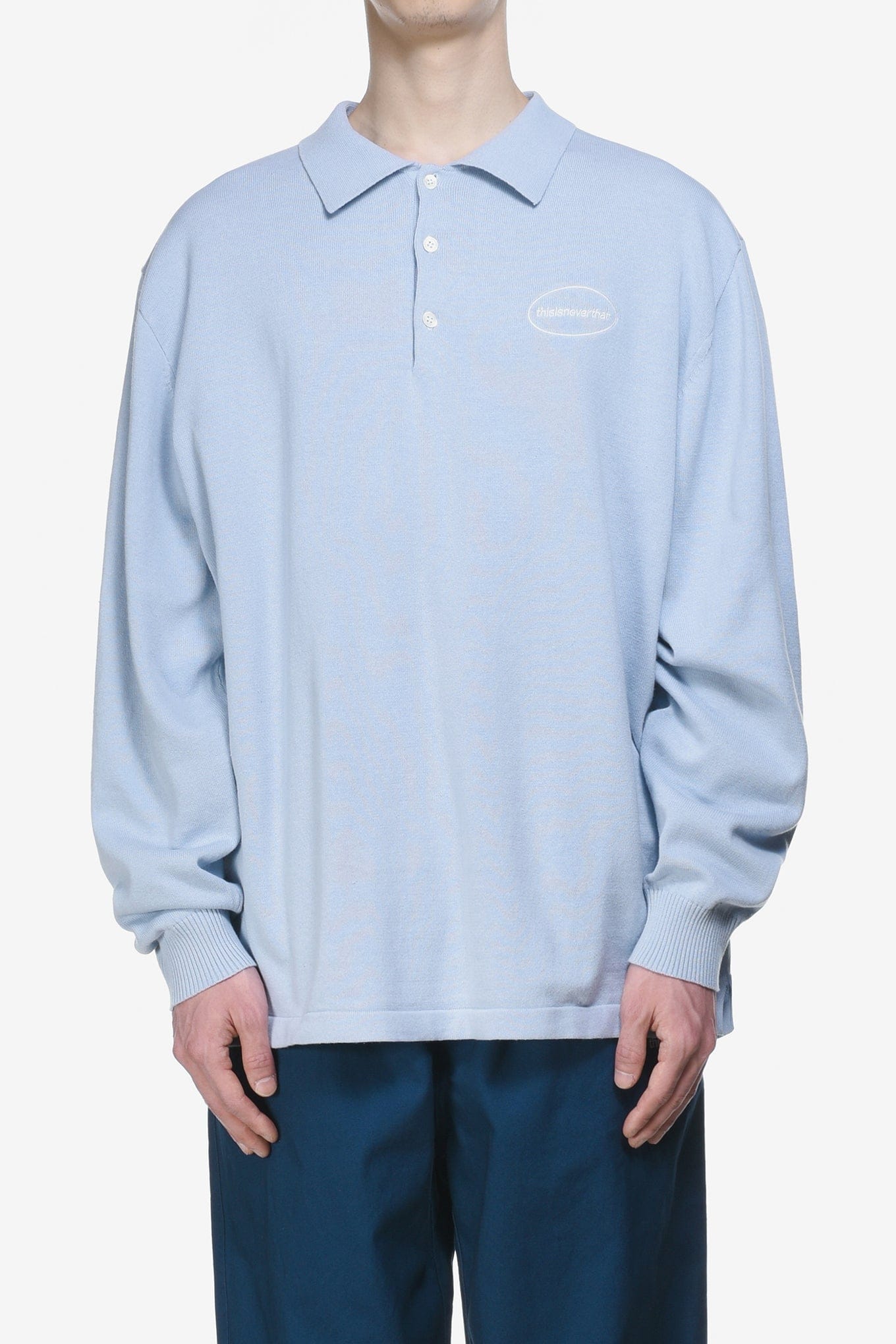 Thisisneverthat ET LOGO KNIT POLO