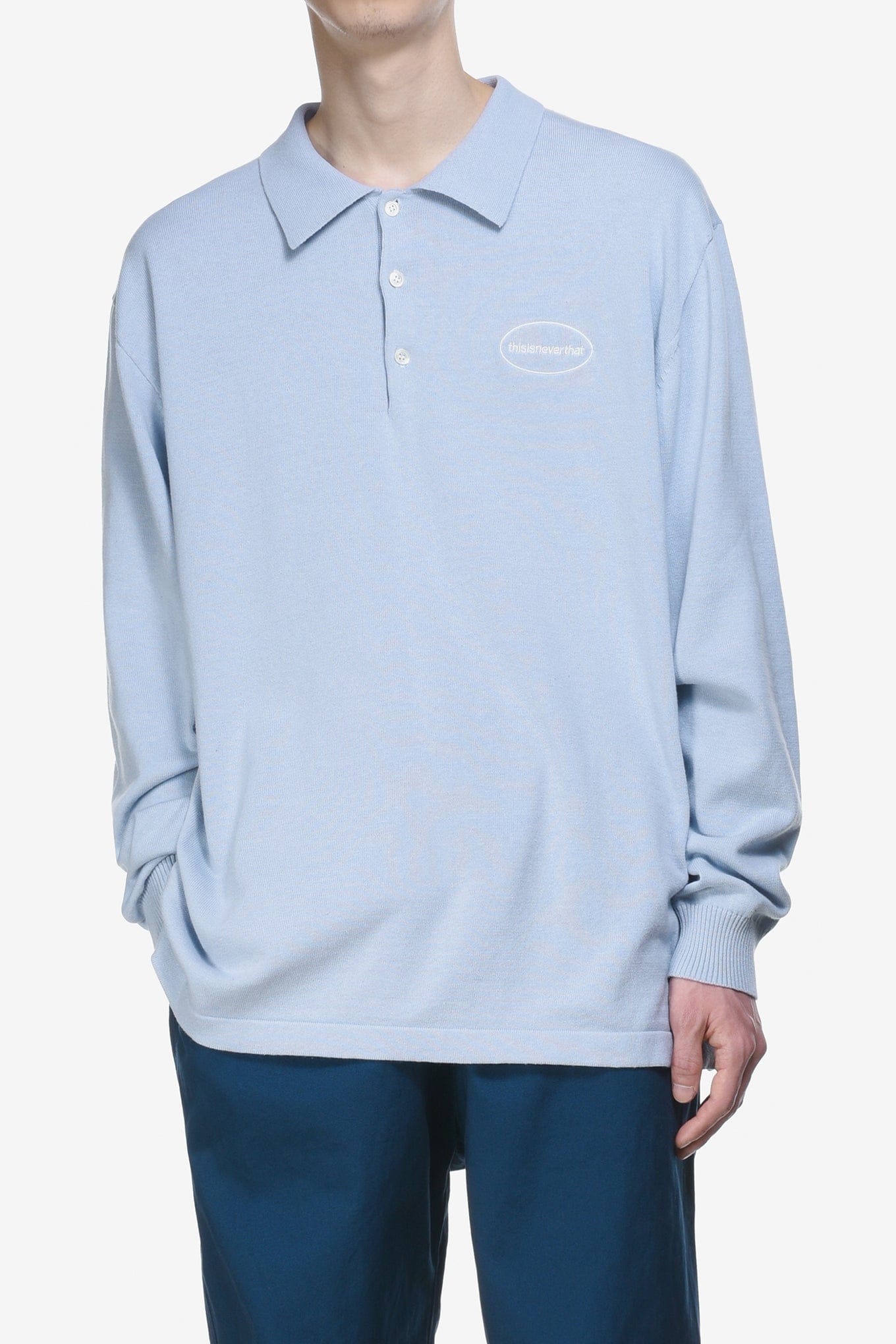 Thisisneverthat ET LOGO KNIT POLO