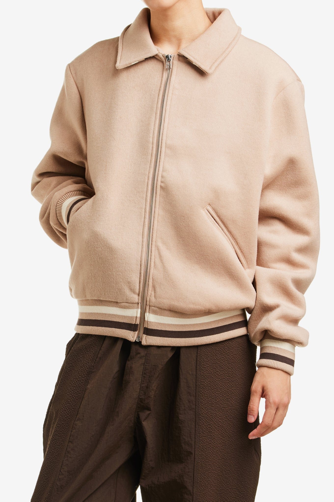 POP Trading Company VARSITY JACKET