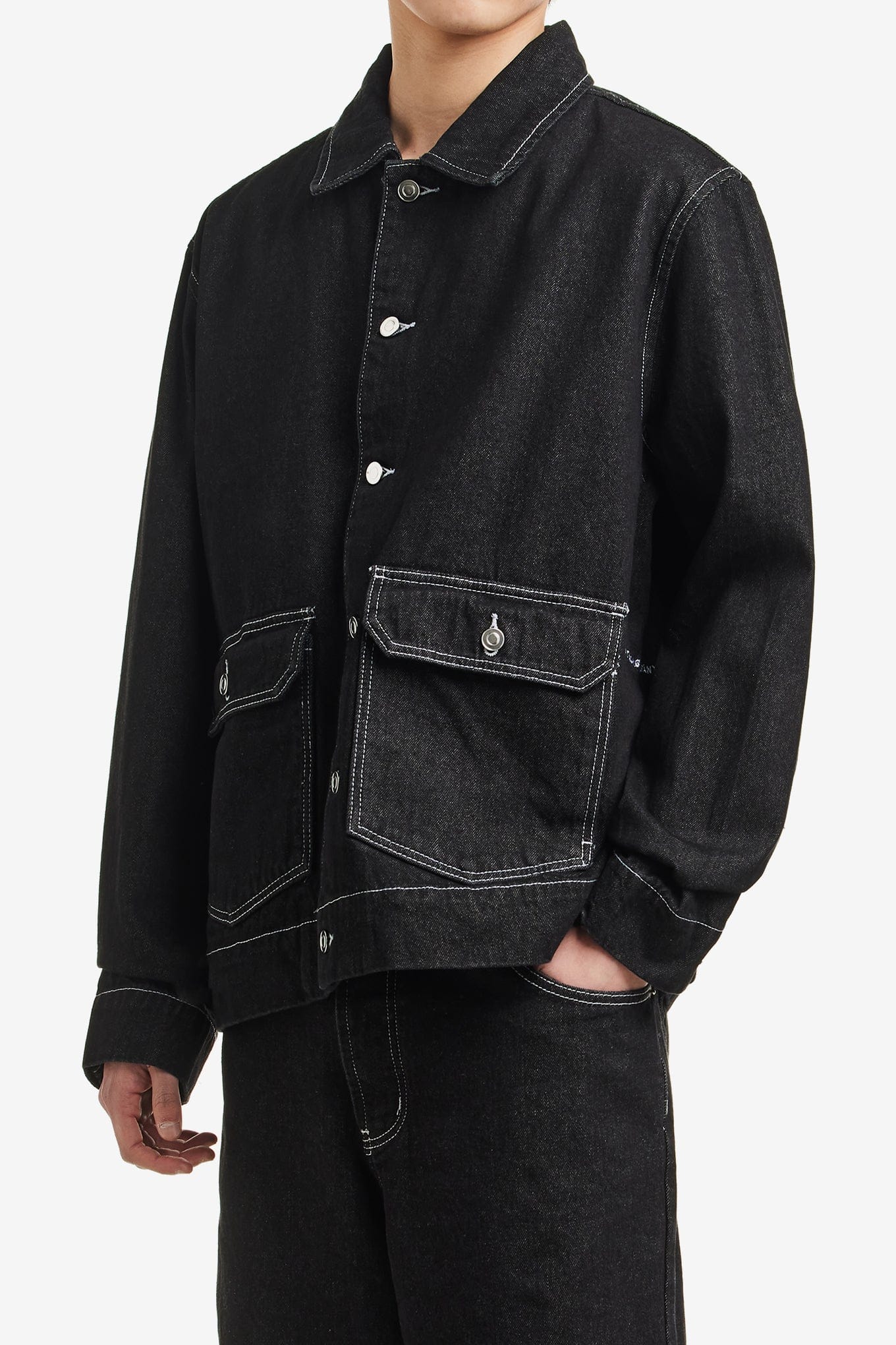 POP Trading Company FULL BUTTON JACKET