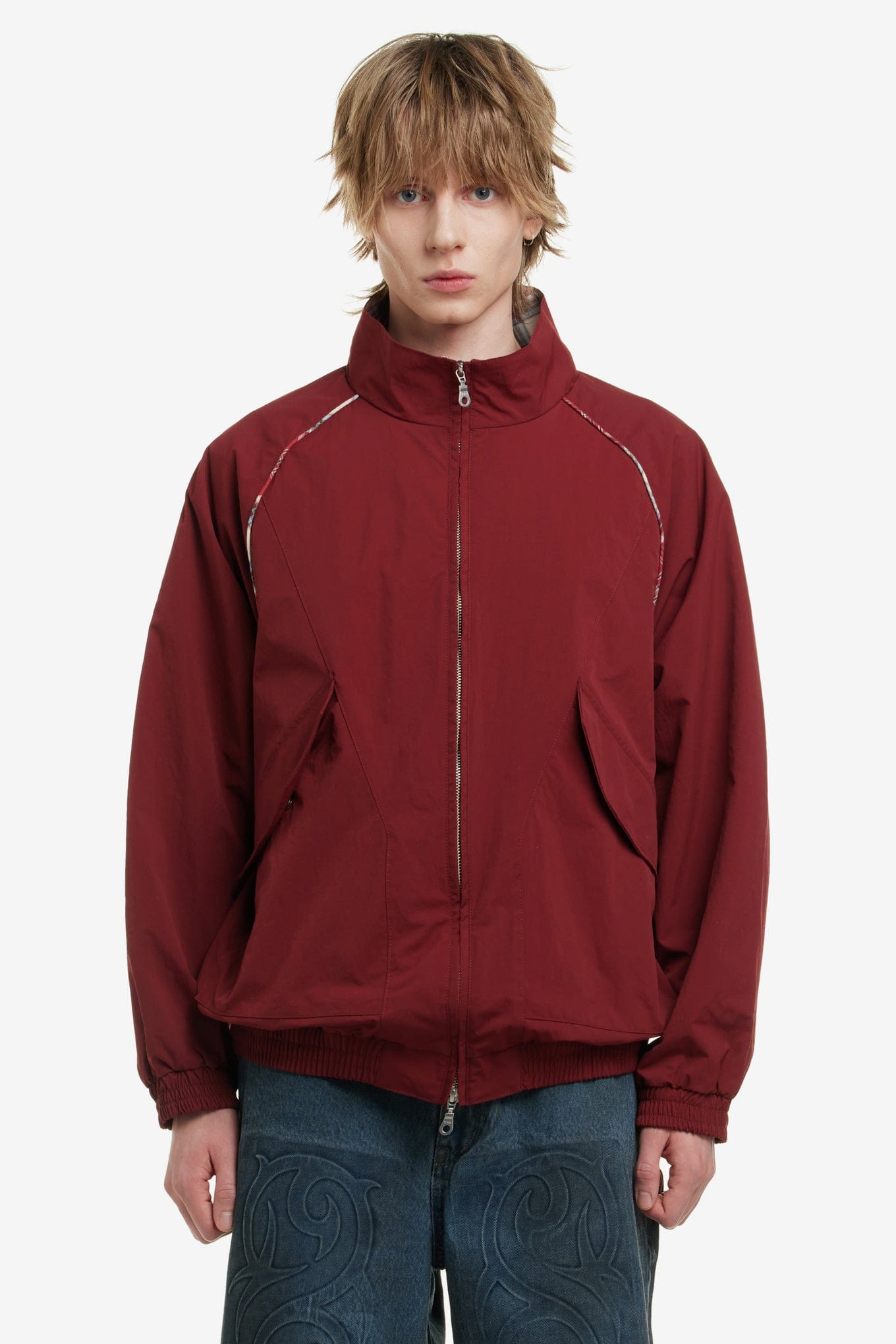 Nostasy PIPING TRACK JACKET