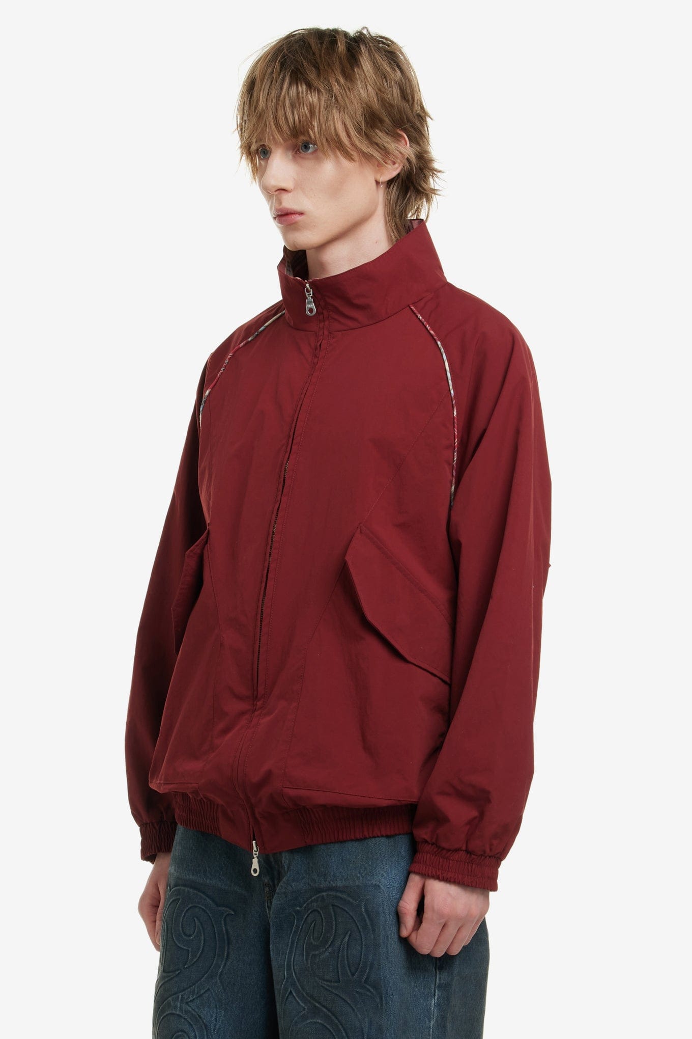 Nostasy PIPING TRACK JACKET