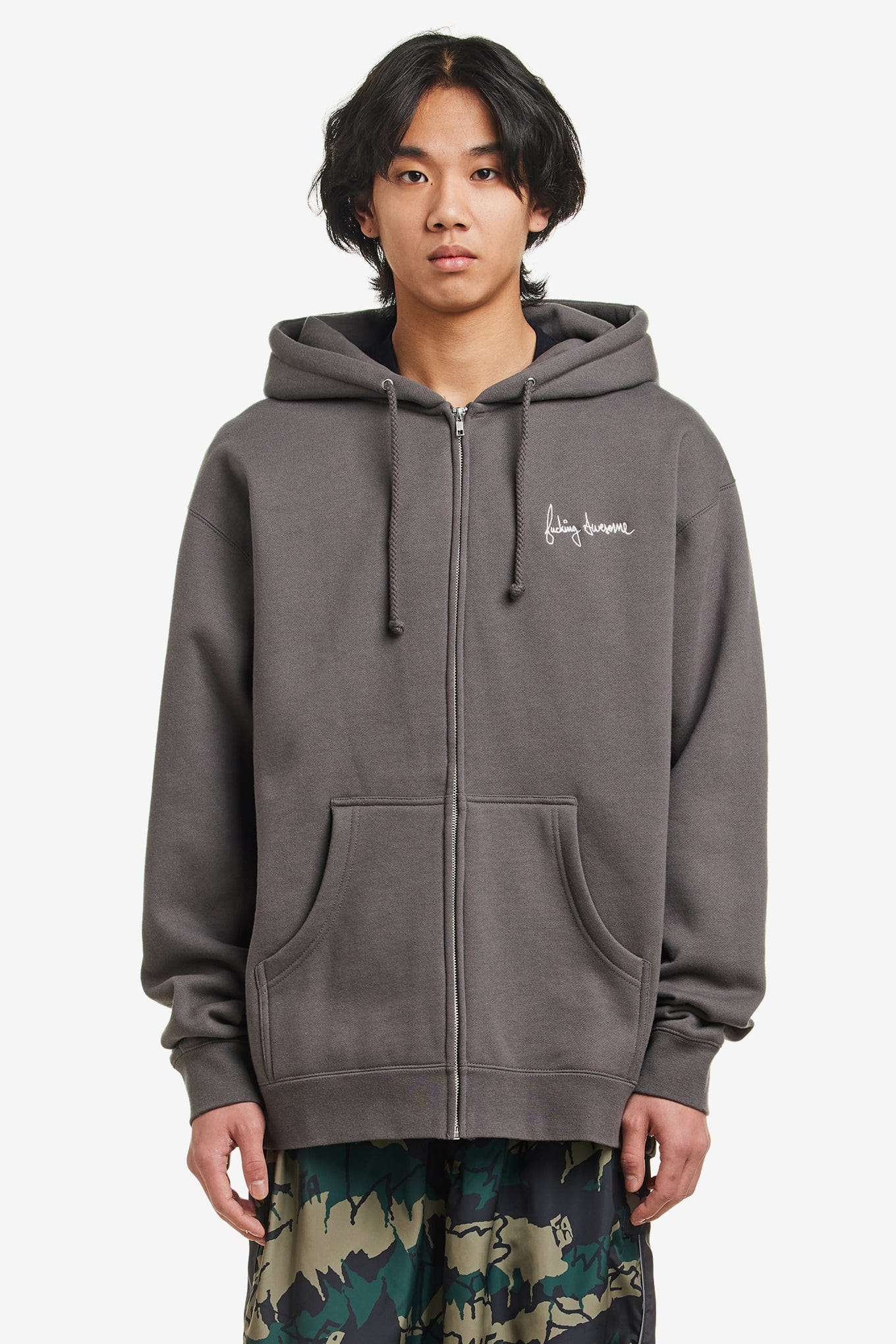 Fucking Awesome 2025 DILL COLLAGE ZIP HOODIE