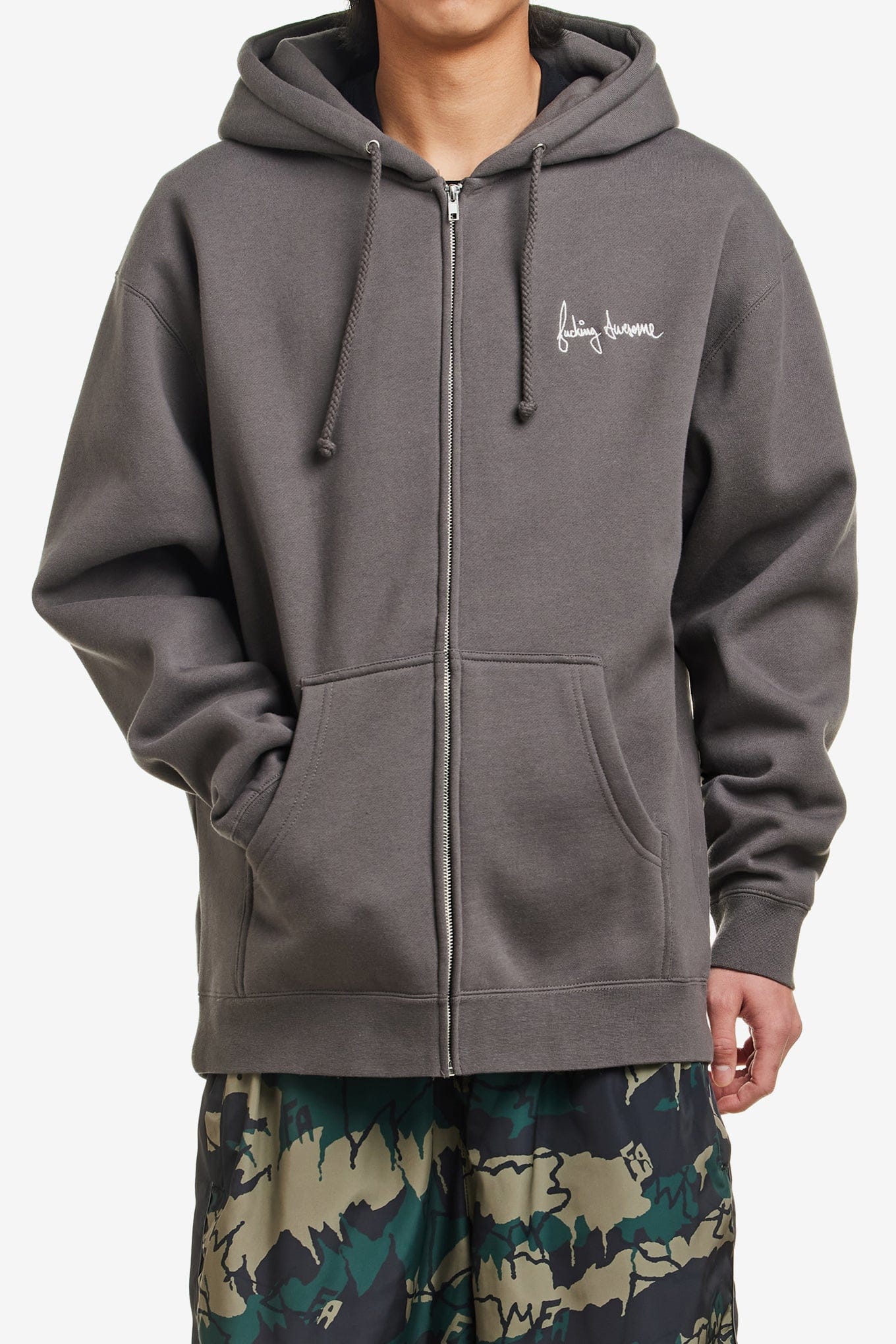 Fucking Awesome 2025 DILL COLLAGE ZIP HOODIE