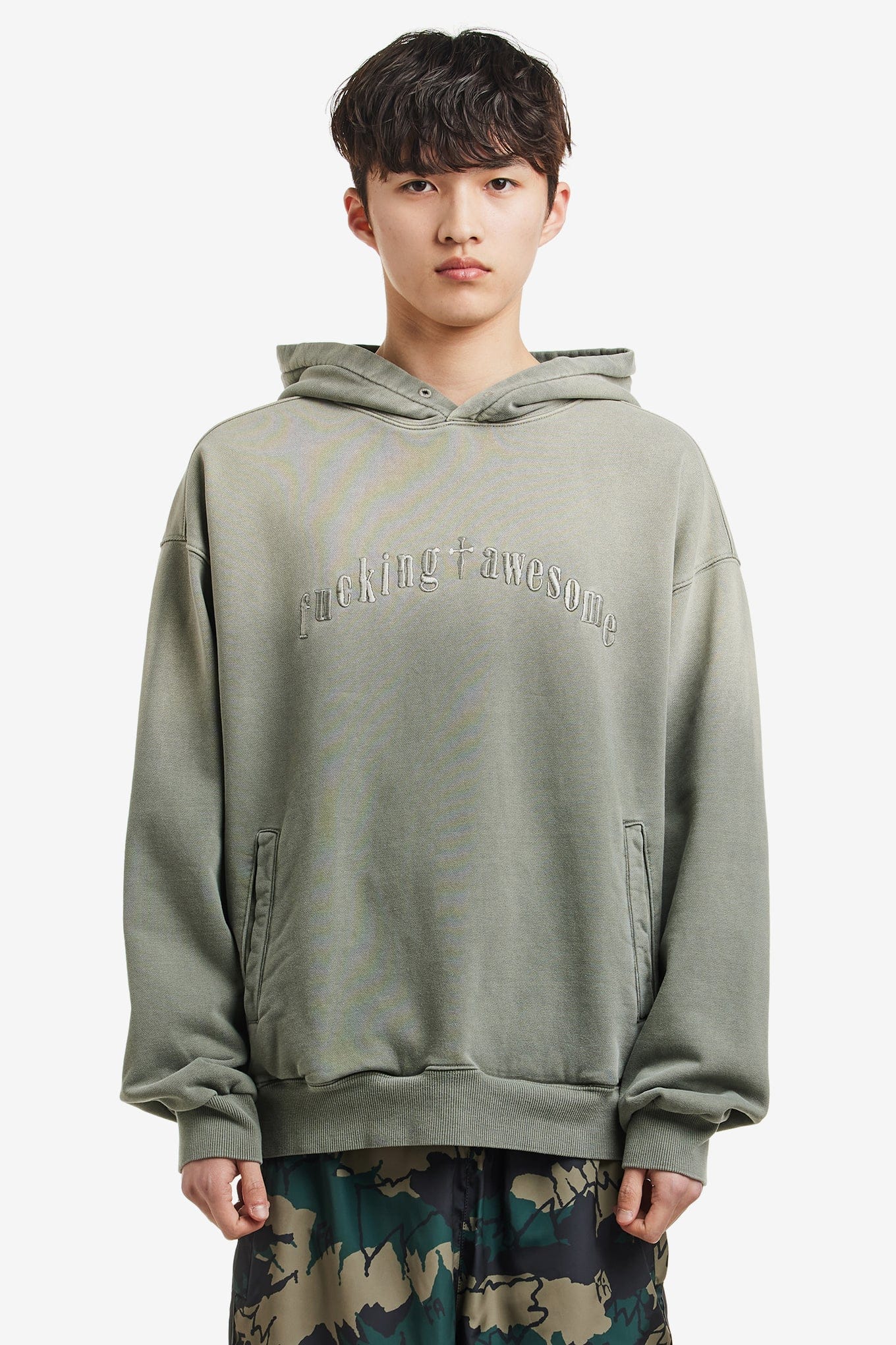 Fucking Awesome SUNFADED ORIGIN LOGO HOODIE