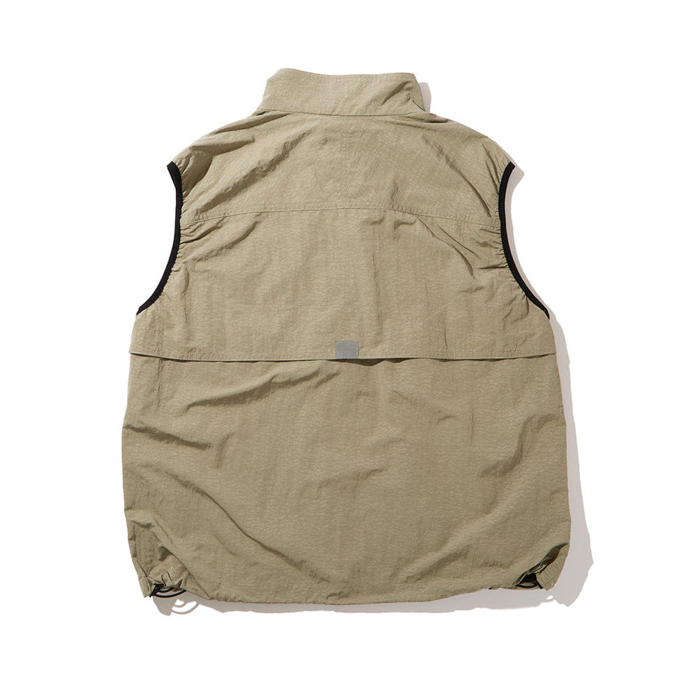 WORM TOKYO Diaspora skateboards Arcata Vest Mist Green