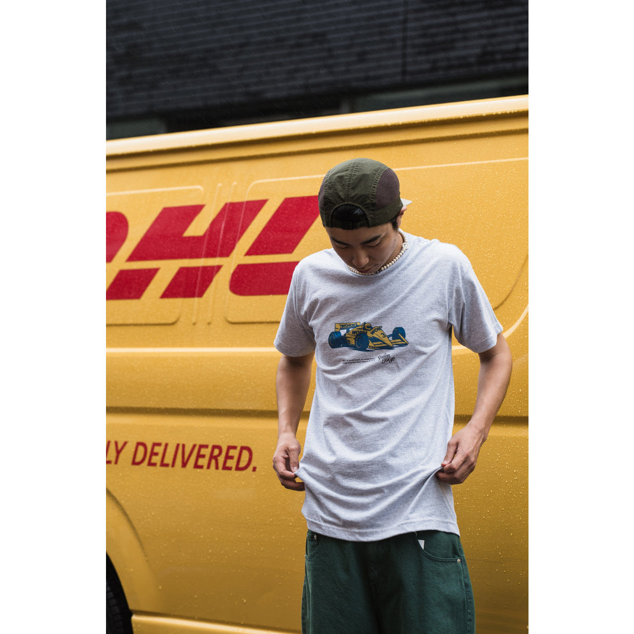 WORM TOKYO WEB STORE WORM T - shirt Camel Racer