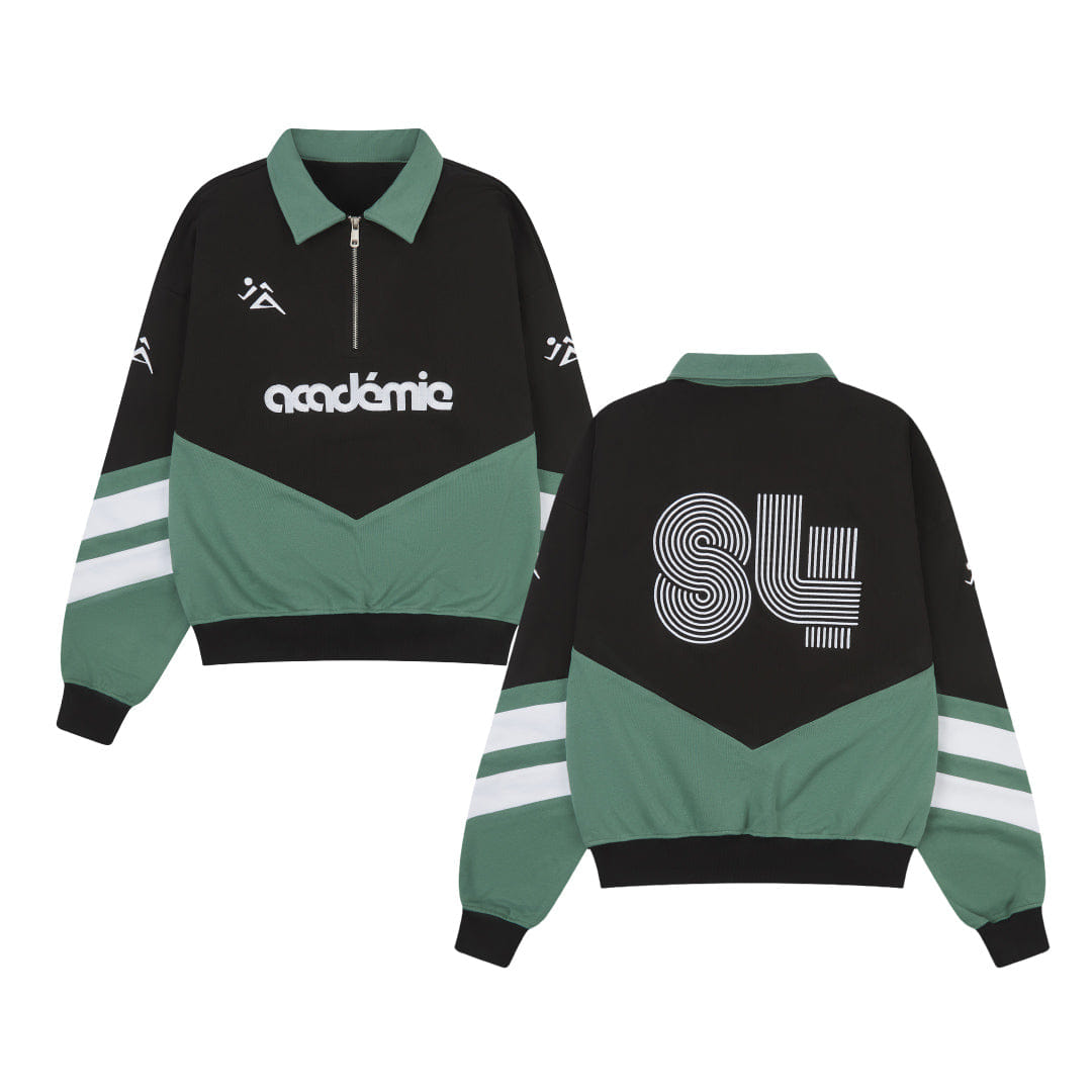 Vice 84 Home Stretch Heavyweight 1/4 Zip - Black