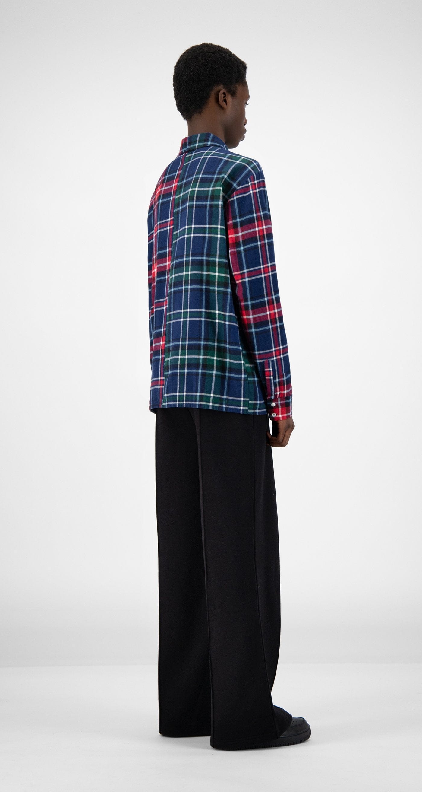 Daily Paper Green Red Hocheck Shirt
