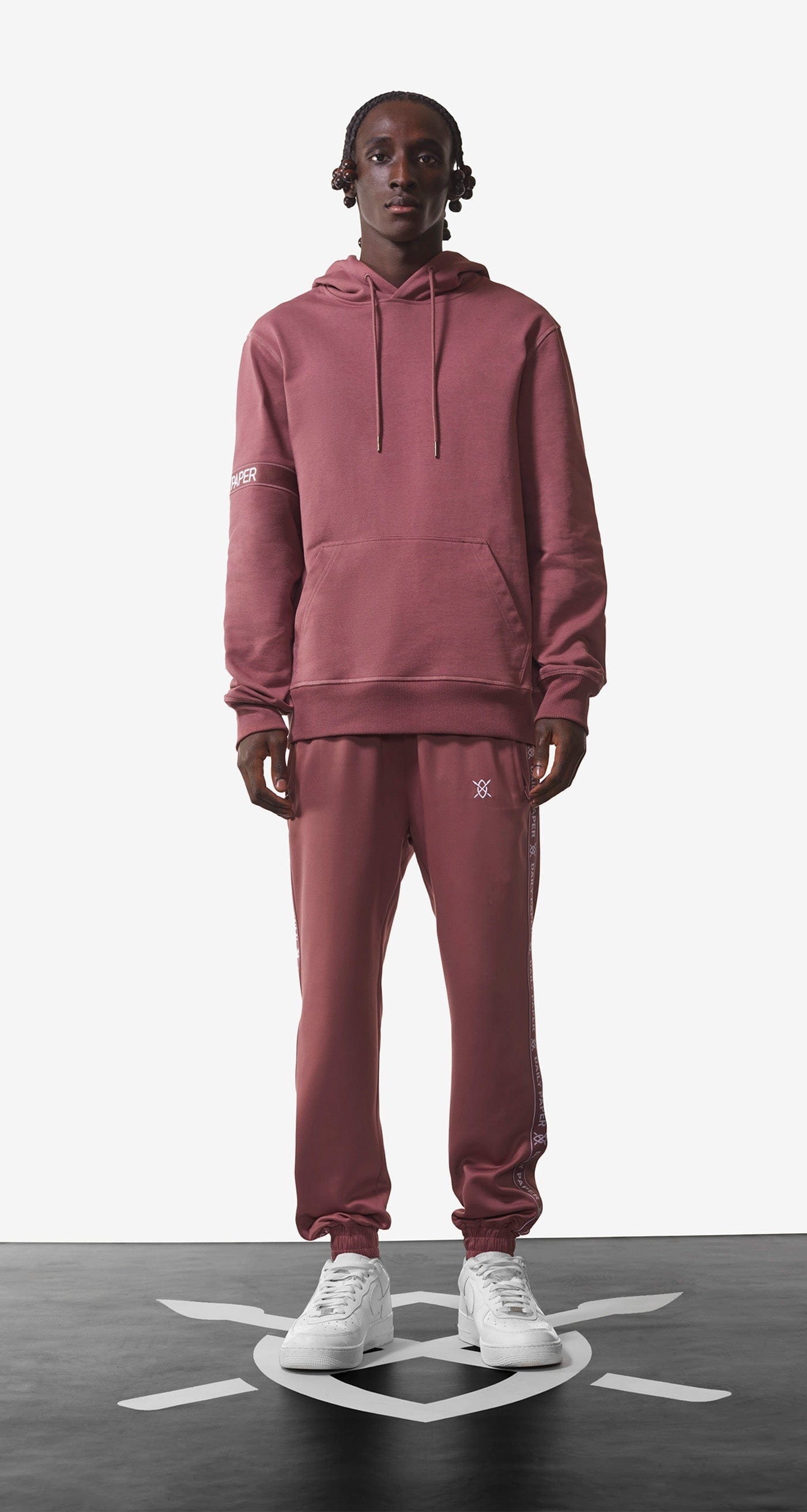 Logo Rose Brown Tonal Etape Logo Trackpants