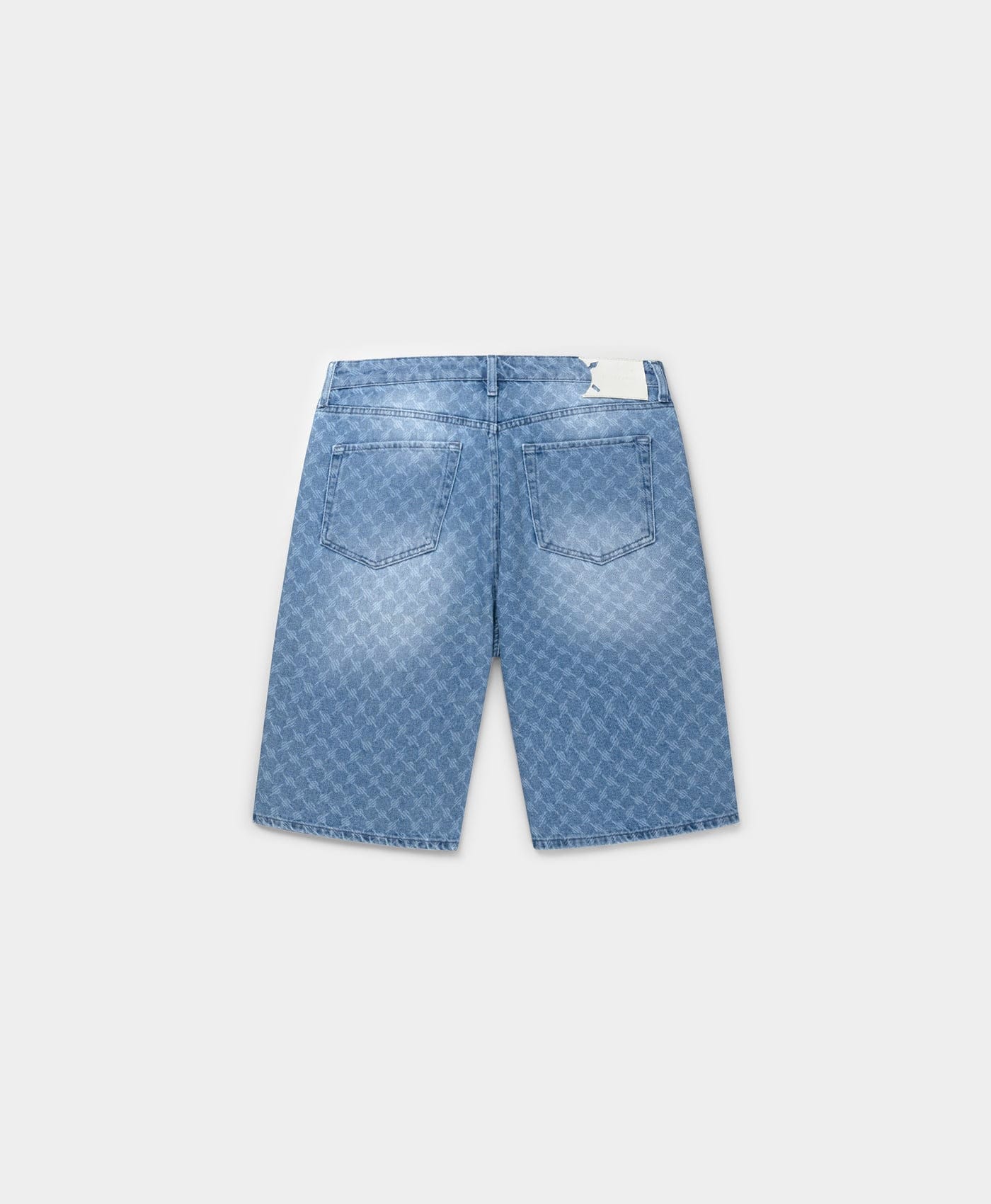 Monogram Blue Monogram Denim Shorts