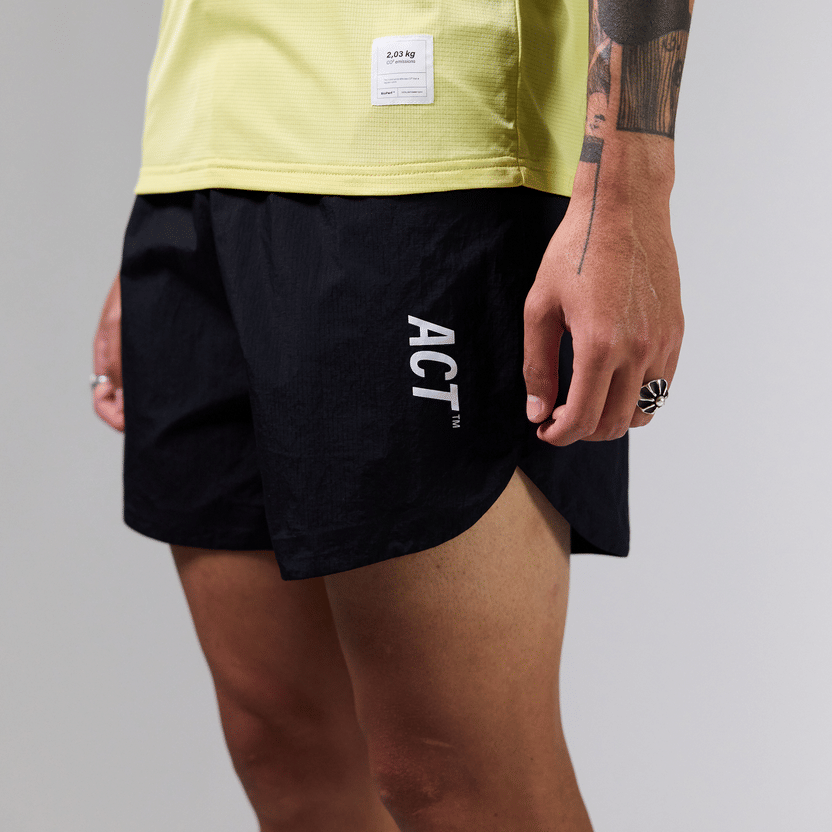 ACT Running ShellLight Classic Running Short - Black