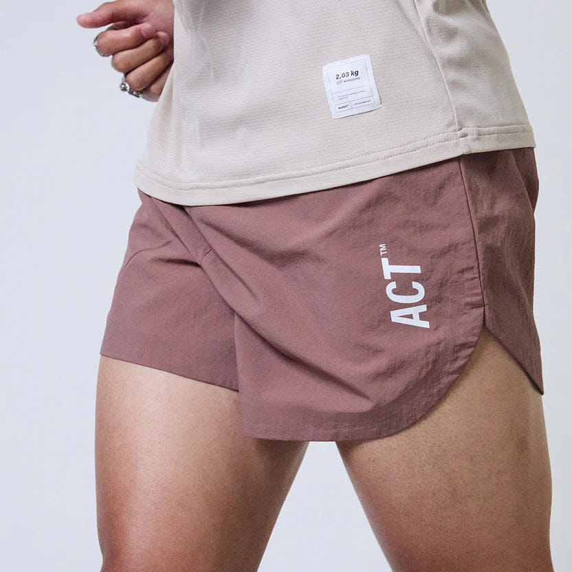 ACT Running ShellLight Classic Running Short - Terracotta
