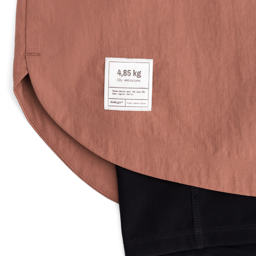 ACT Running ShellLight Short 2 in 1 - Terracotta