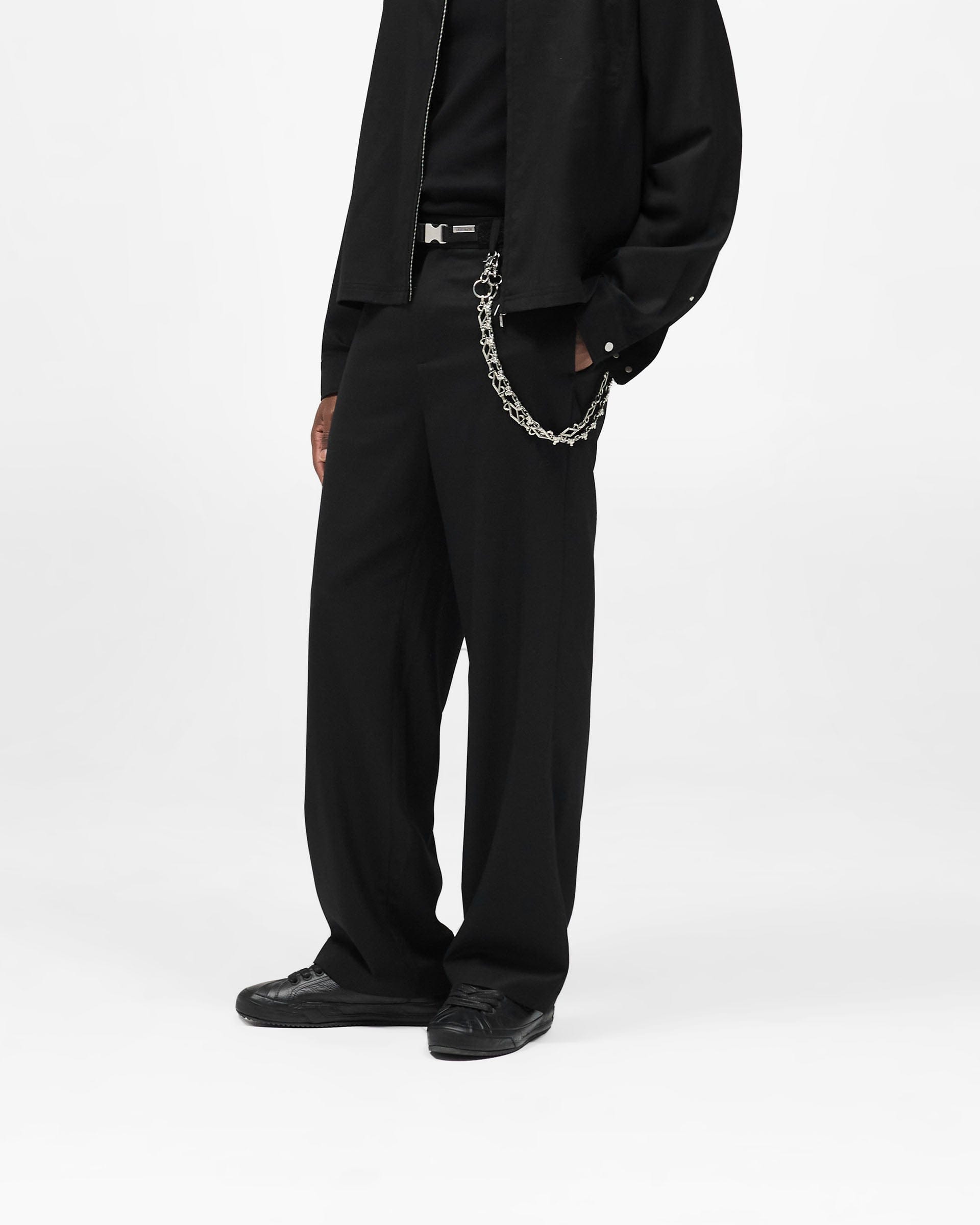 FW25 Wool Pant - Jet Black