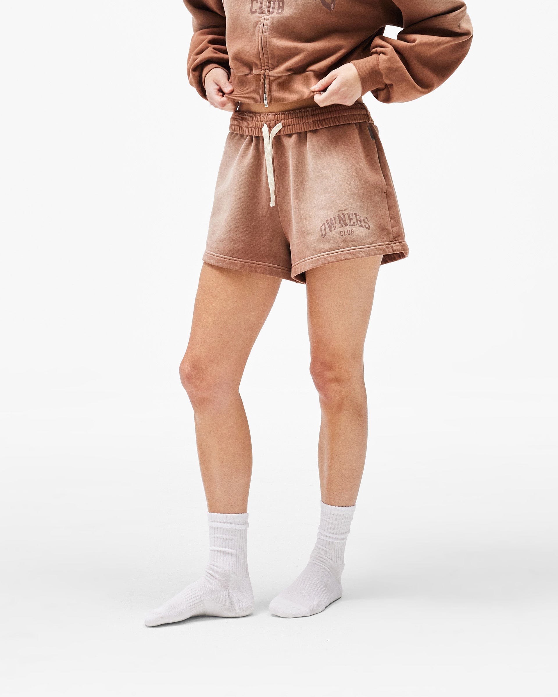 Womens Owners Club Represent Owners Club Jersey Short - Sienna